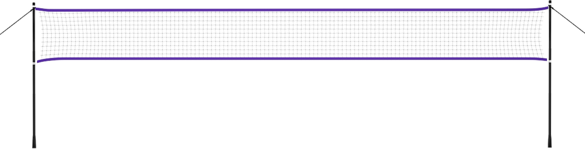 NORTHIX, Badminton Net 600x60cm With Full Cover