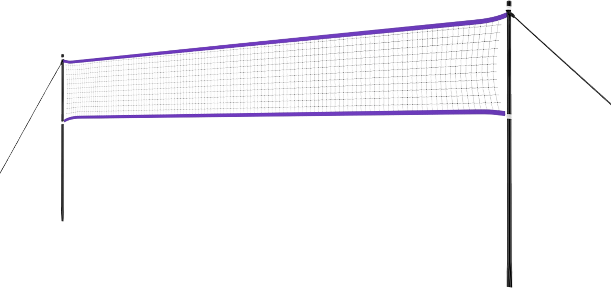NORTHIX, Badminton Net 600x60cm With Full Cover