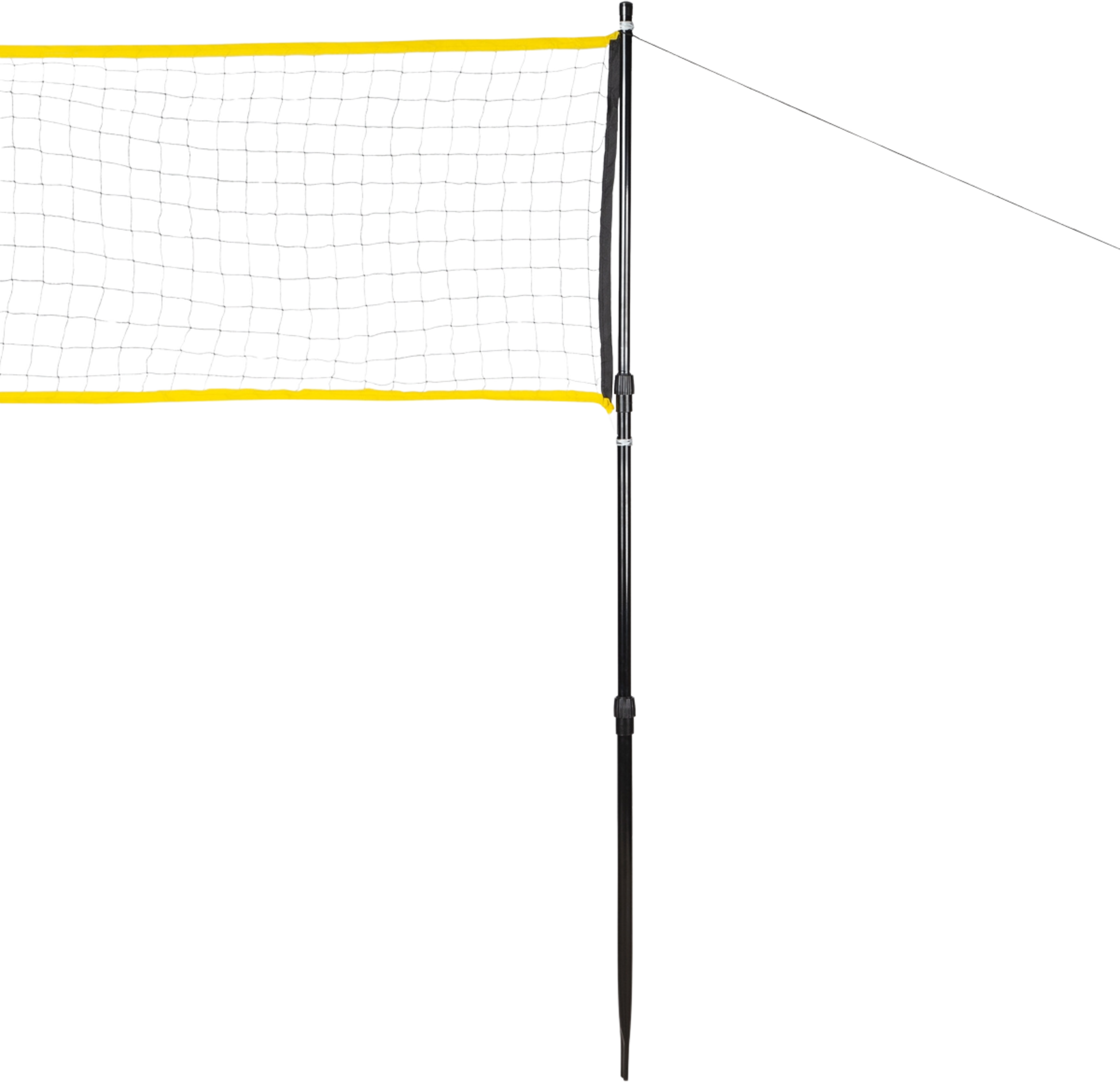 NORTHIX, Badminton Net With Telescopic Posts, 600x60 Cm, Full Cover