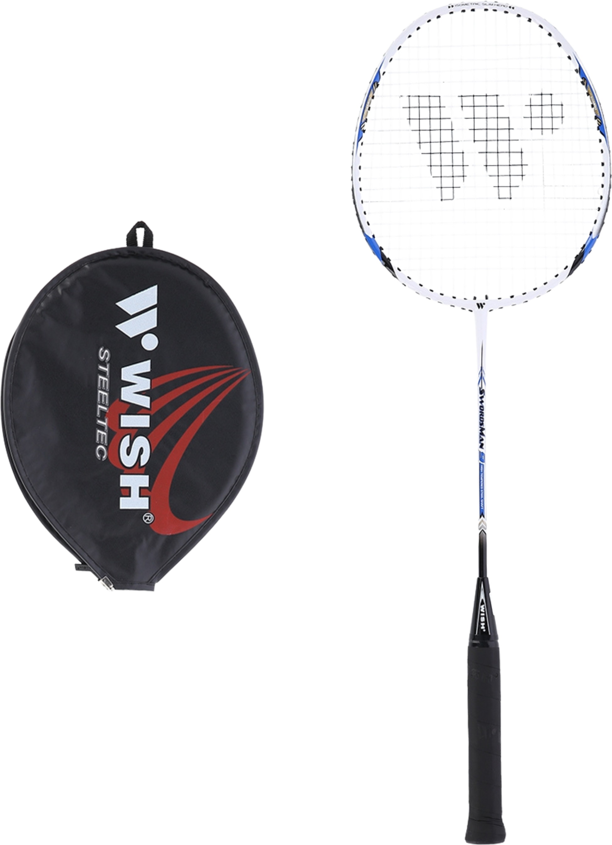 NORTHIX, Badminton Racket &ndash; Steel Frame, Blue