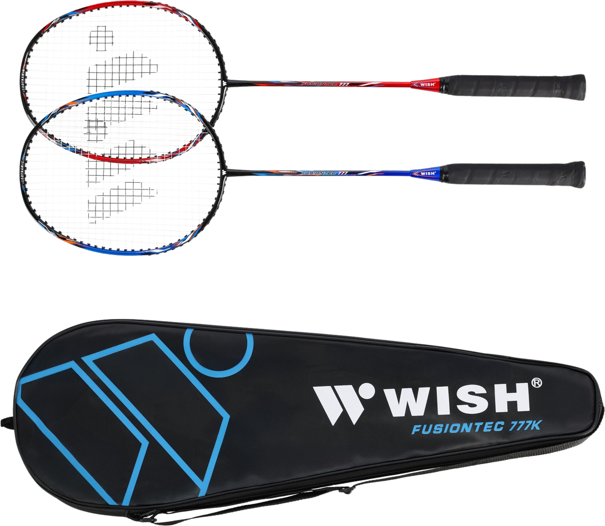 NORTHIX, Badminton Racket Set &ndash; 2 Rackets, Shuttlecocks Included