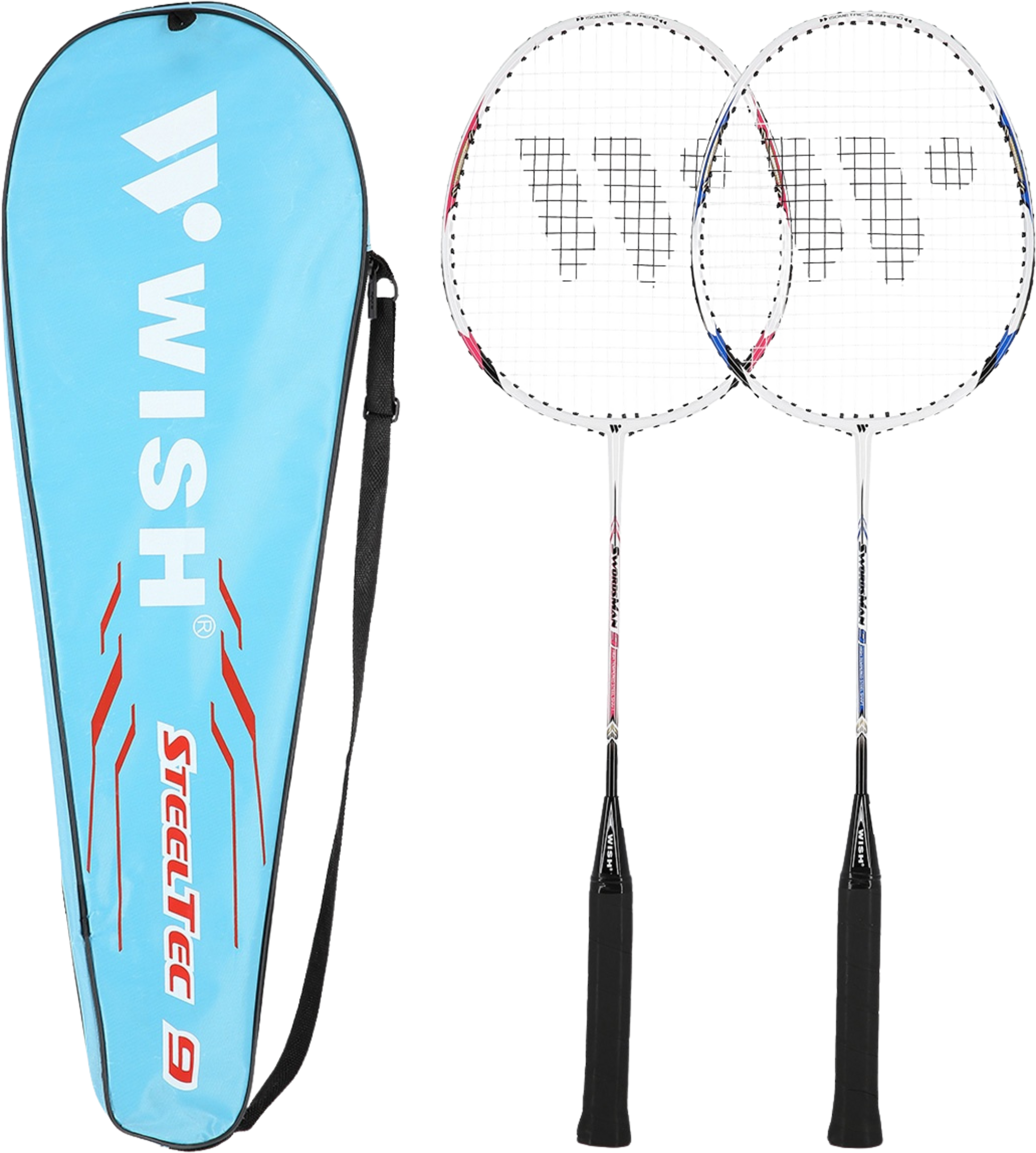 NORTHIX, Badminton Racket Set &ndash; 9k, Includes Shuttlecocks