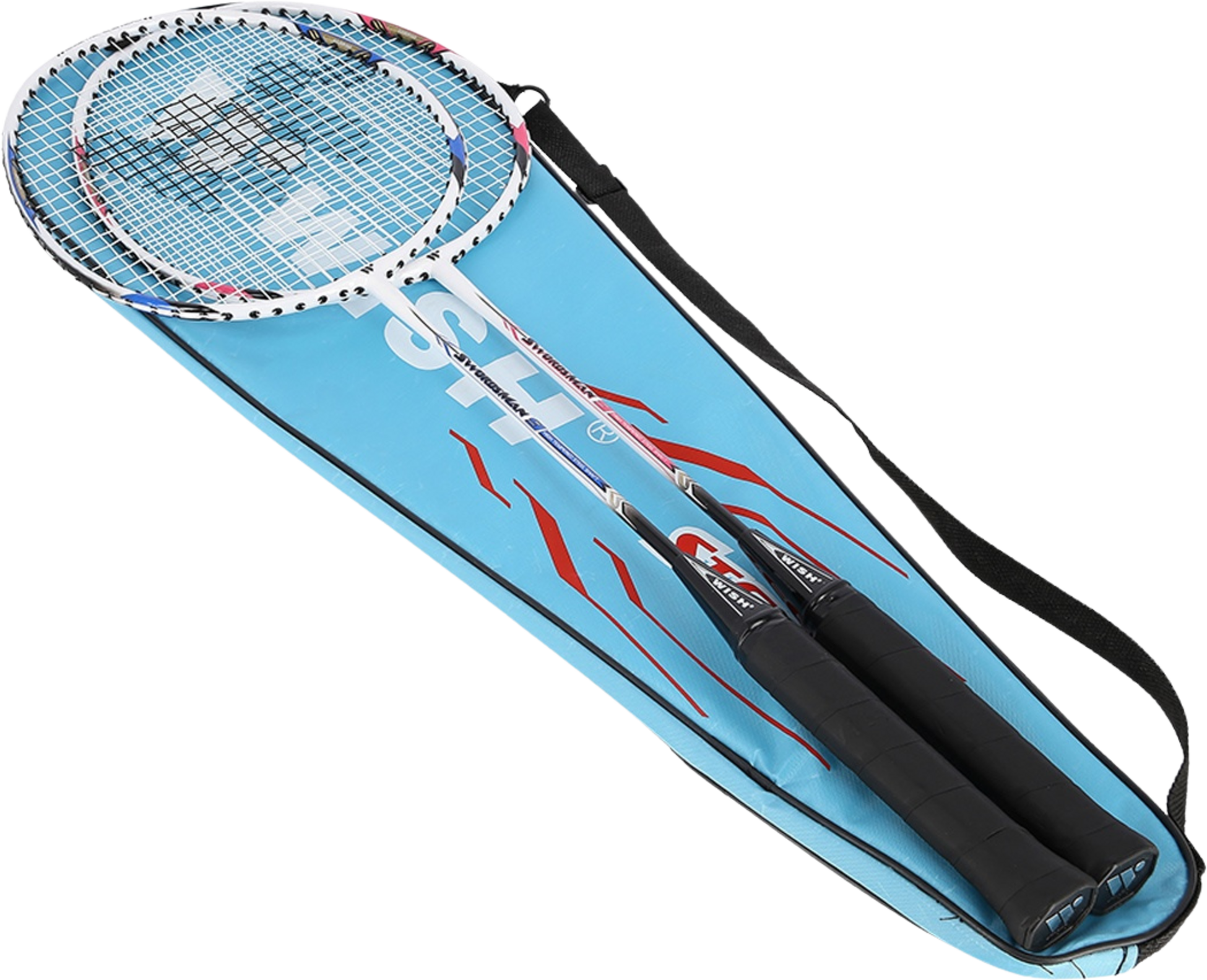 NORTHIX, Badminton Racket Set &ndash; 9k, Includes Shuttlecocks