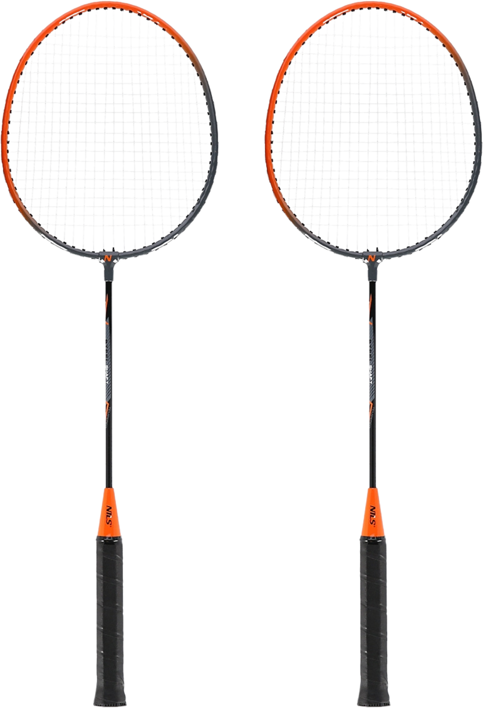 NORTHIX, Badminton Set, 2 Steel Rackets With Cover