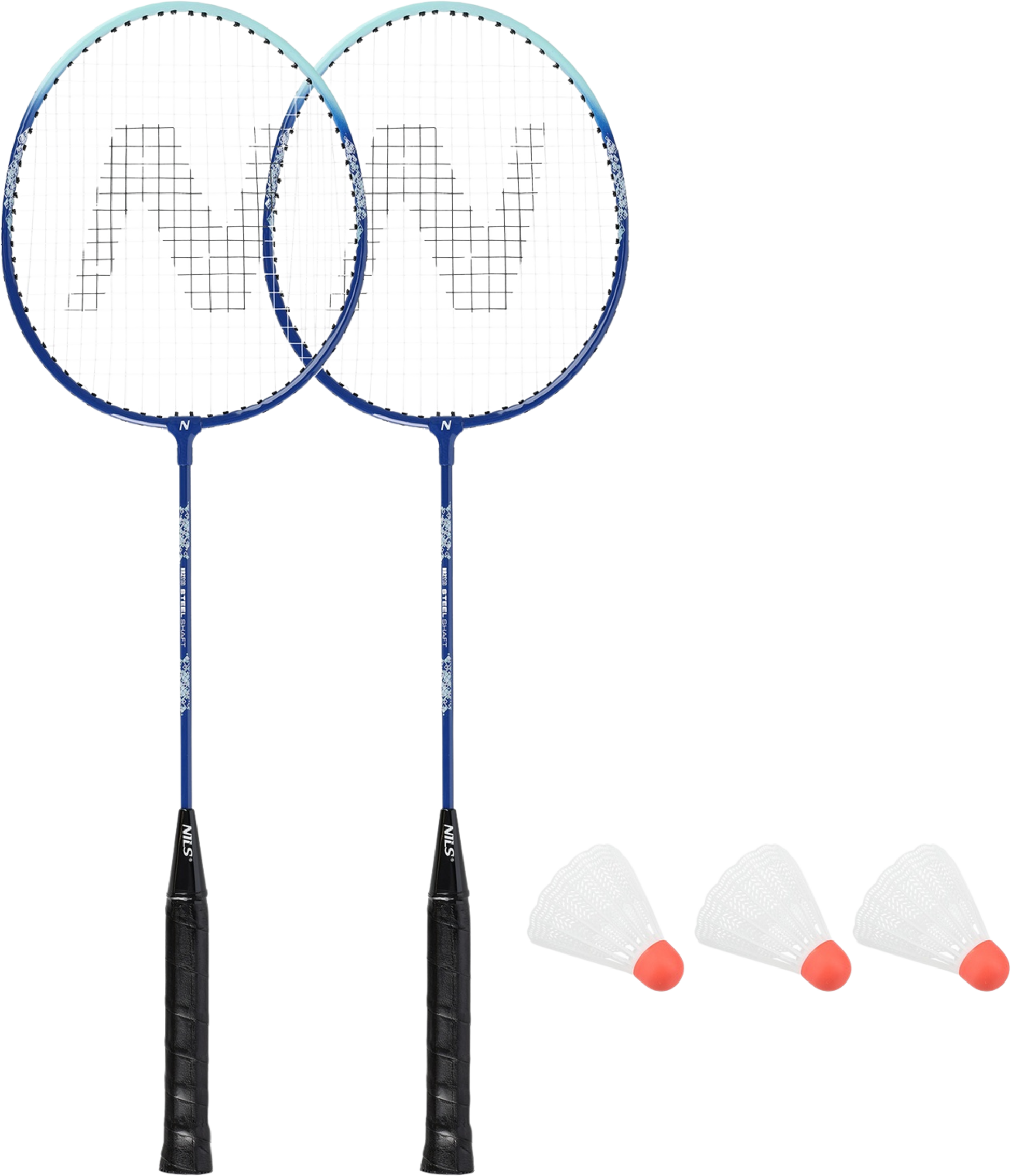 NORTHIX, Badminton Set &ndash; 2 Rackets, 3 Shuttlecocks, Cover
