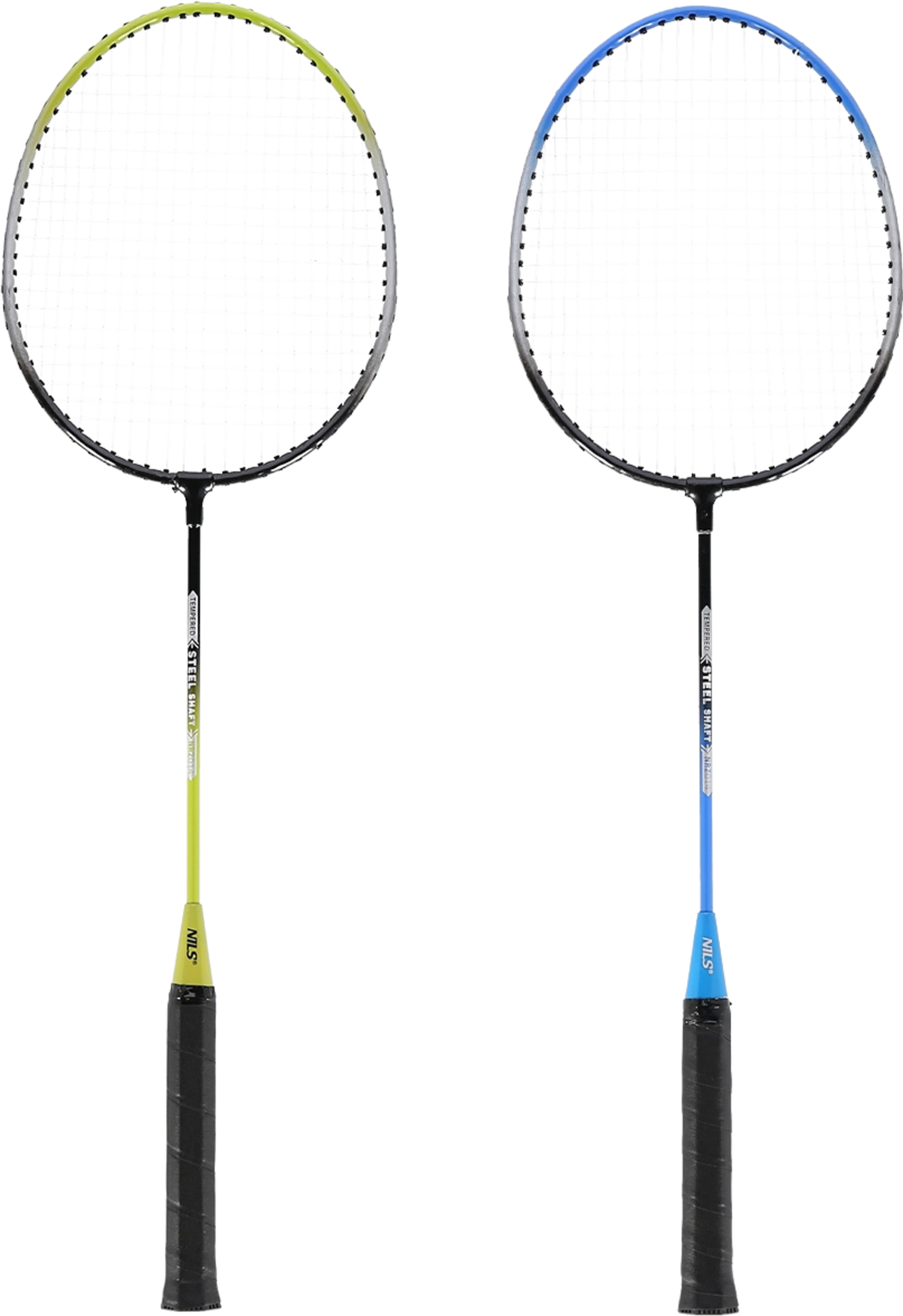 NORTHIX, Badminton Set &ndash; 4 Rackets, 3 Shuttlecocks, Net  Cover