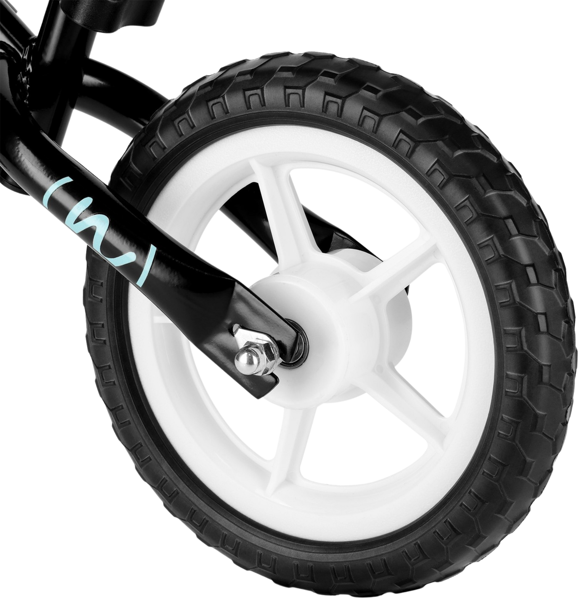 NORTHIX, Balance Bike, Black Wheel, 10-inch