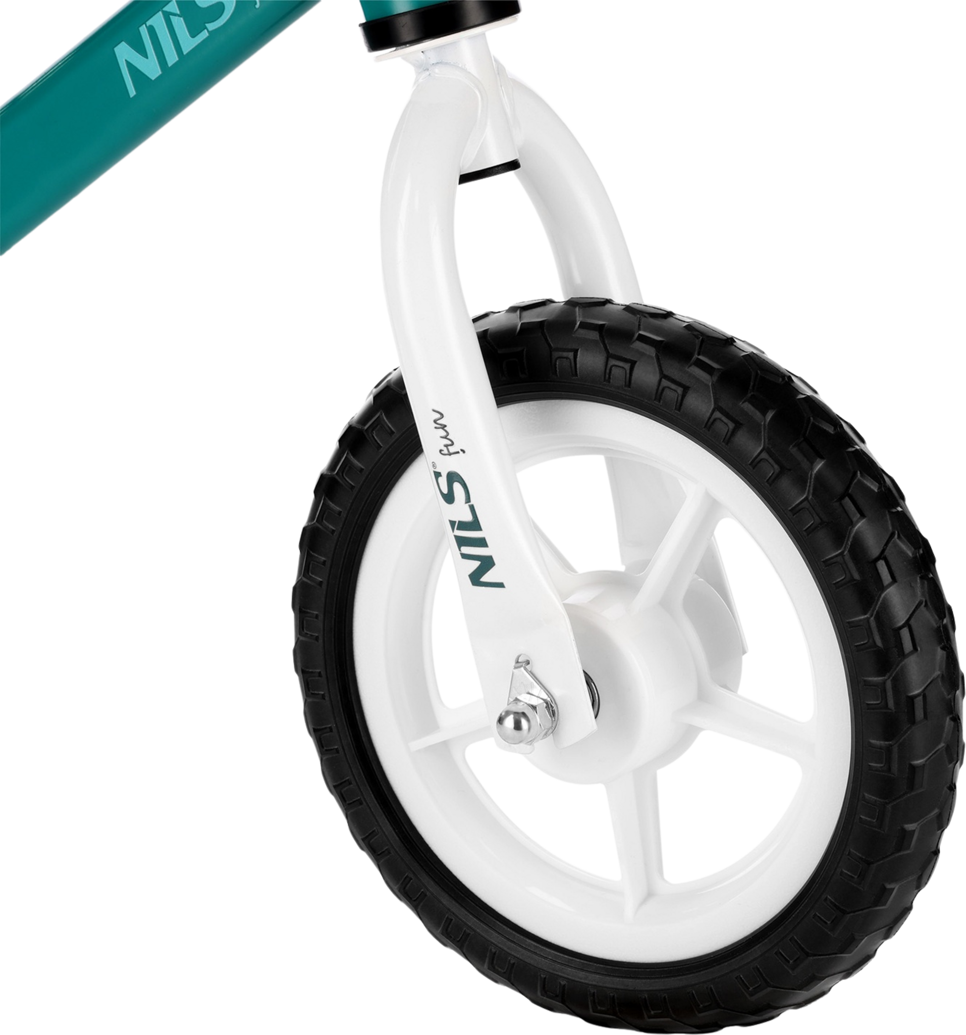 NORTHIX, Balance Bike, Green Wheels, 10-inch