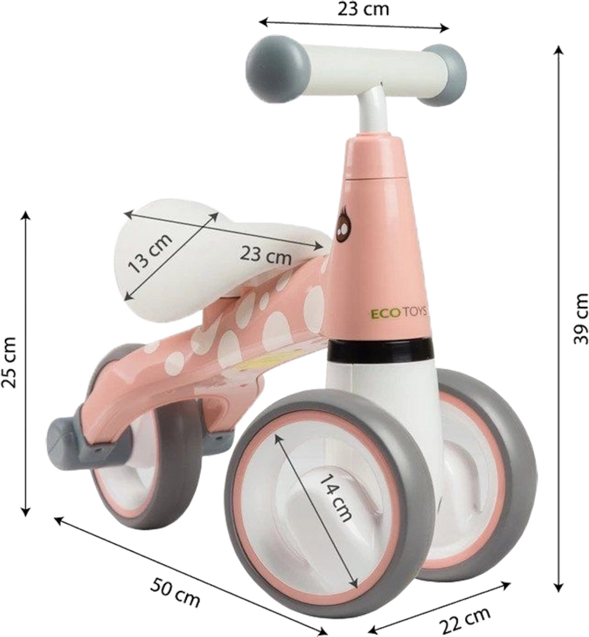 B2X, Balance Bike "flaming" Ecotoys