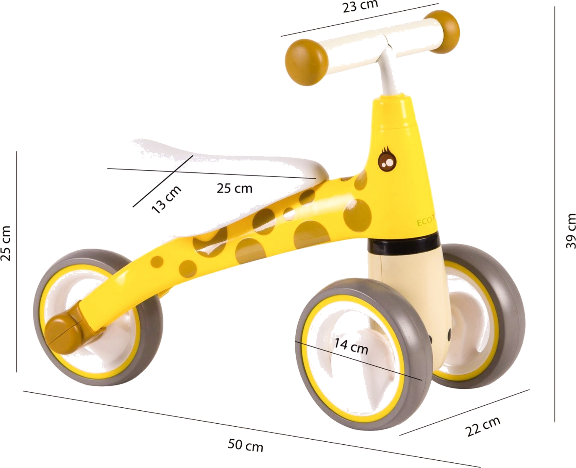 B2X, Balance Bike "giraffe" Ecotoys