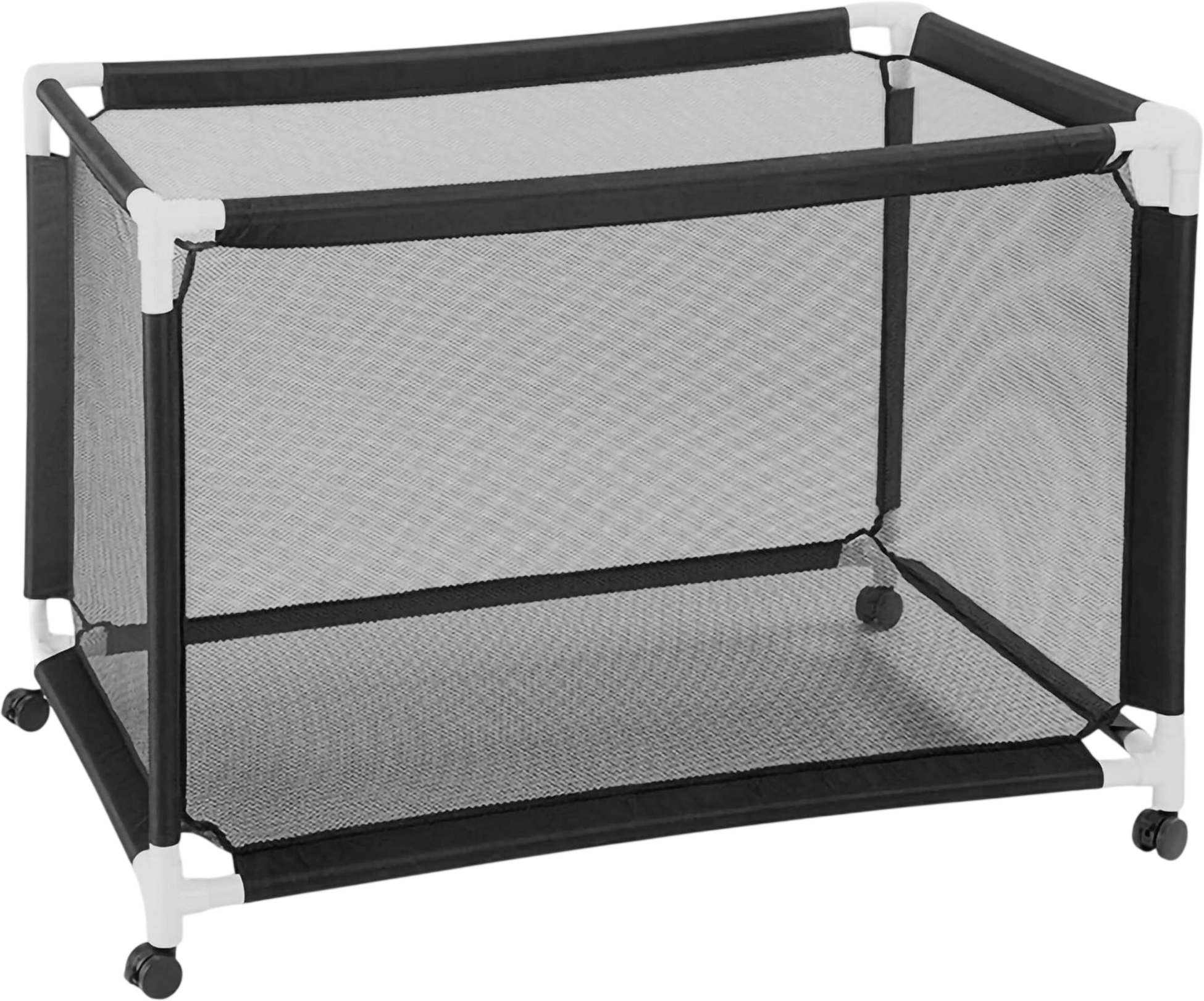 NORTHIX, Ball Storage Cart, Mesh Basket, Swivel Casters With Brakes