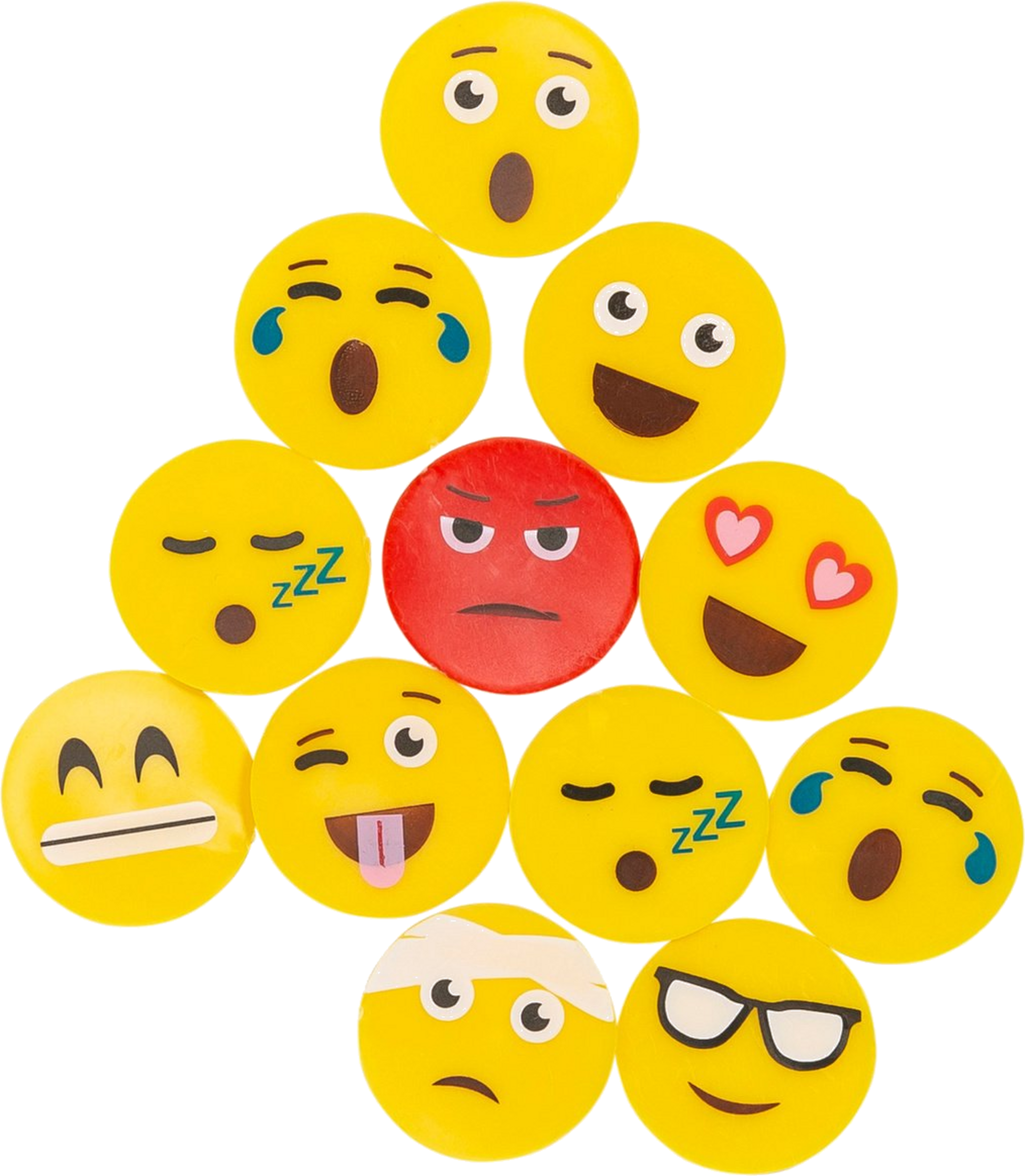 GOLF GEAR, Ballmarker Smiley 12-p Onesize