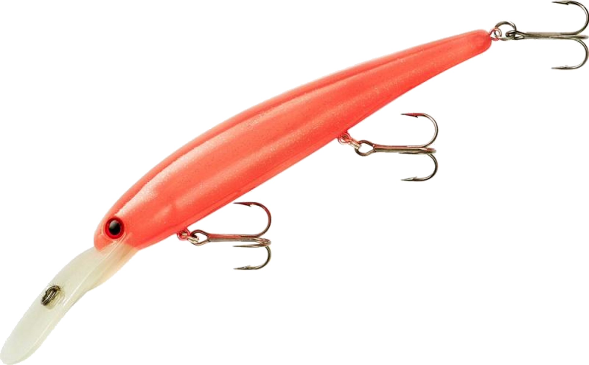 BANDIT LURES, Bandit Walleye Deep Glow Pink Silver Sparkle