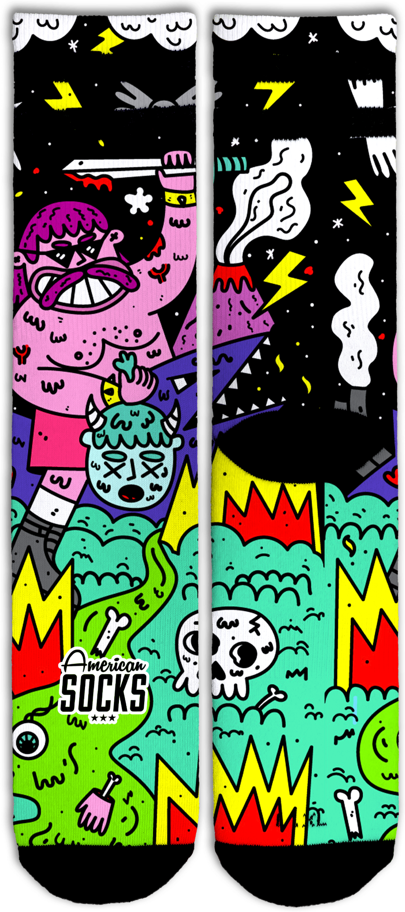 AMERICAN SOCKS, Barbarian - Mid High