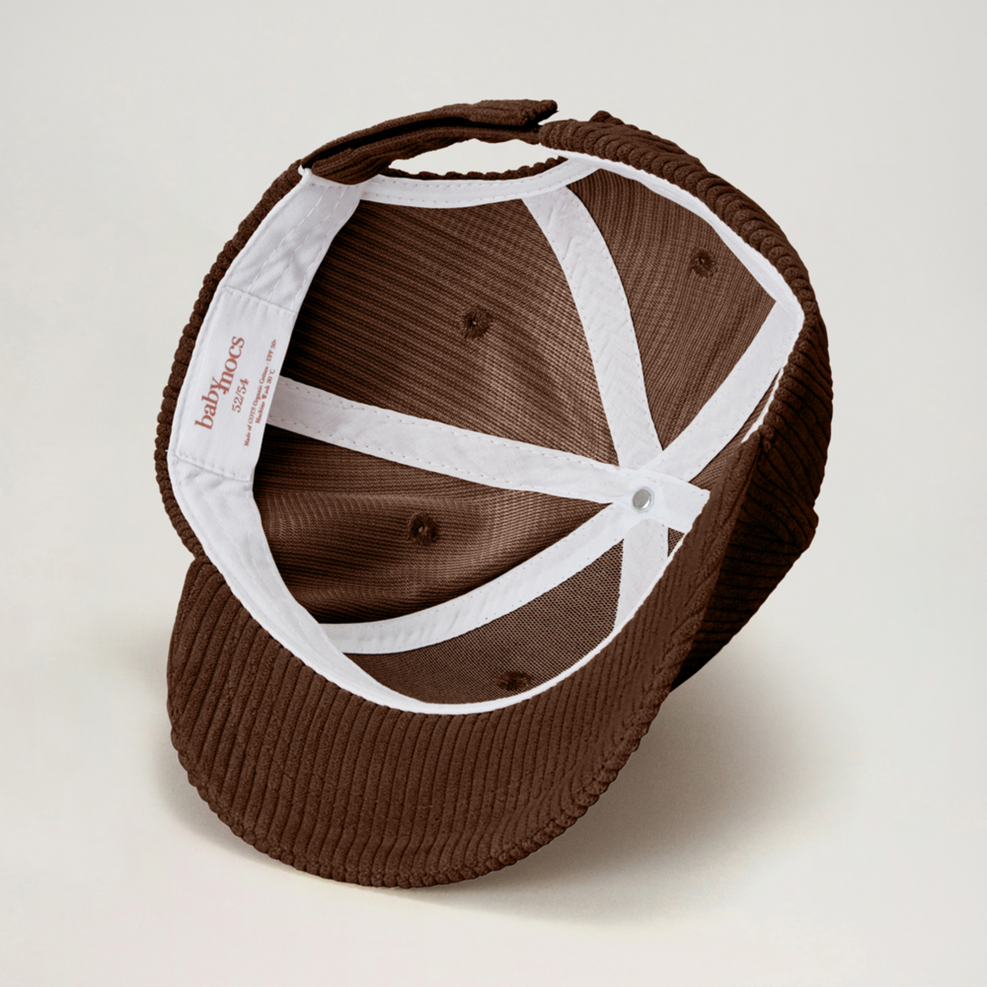 BABYMOCS, Baseball Cap - Corduroy - Vuxen