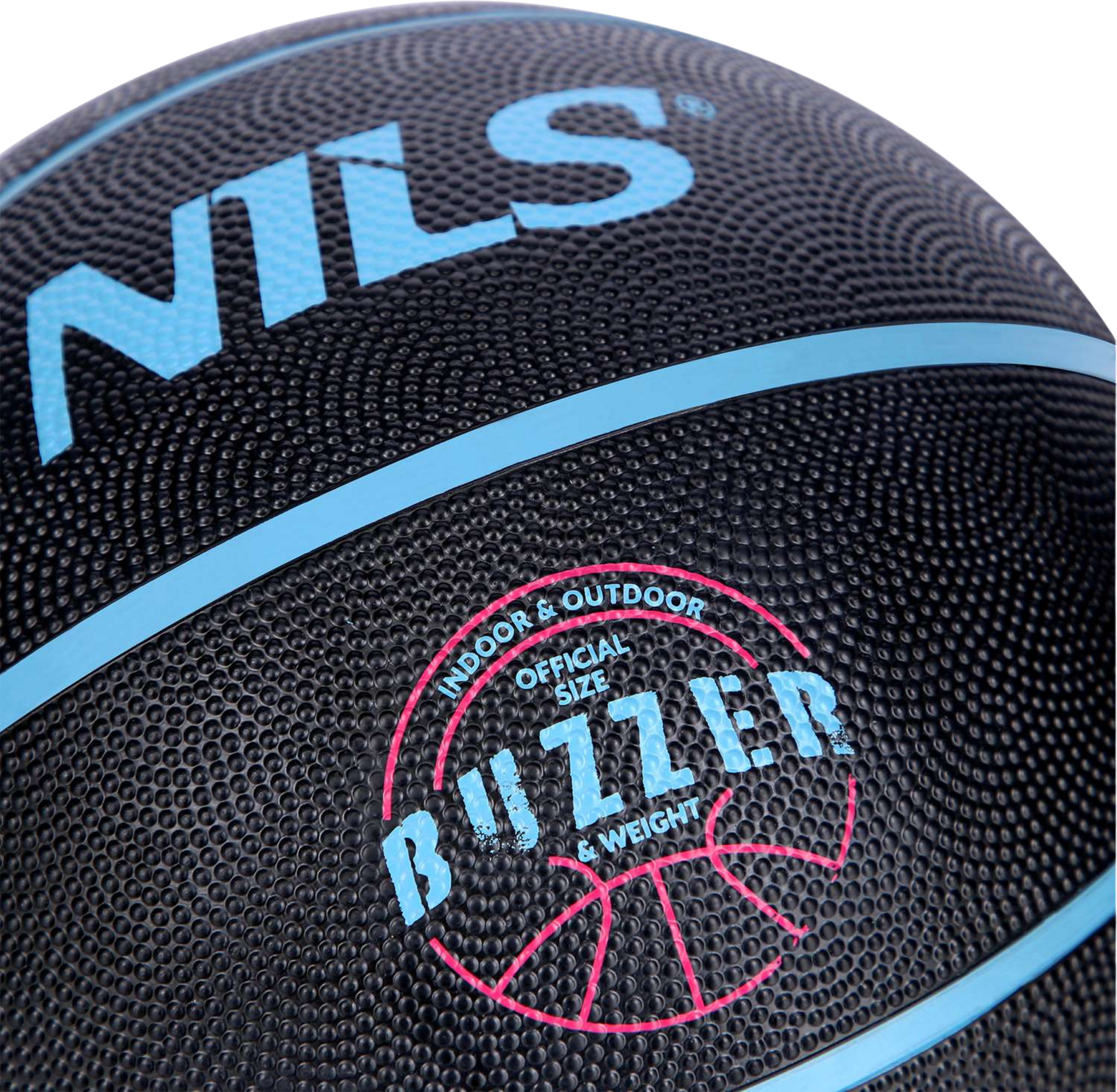 NORTHIX, Basketball Black Size 5 &ndash; Indoor/outdoor Use