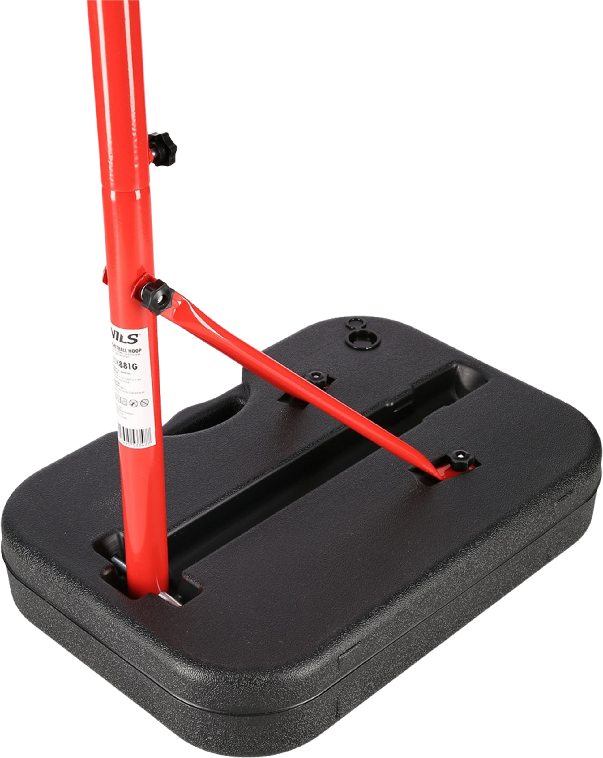 NORTHIX, Basketball Hoop, Adjustable Height, Indoor/outdoor Use