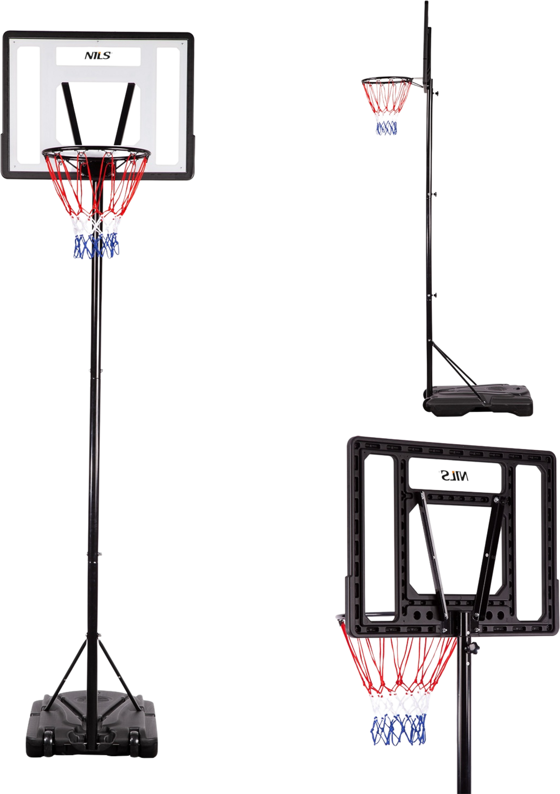 NORTHIX, Basketball Hoop, Adjustable Height, Indoor/outdoor