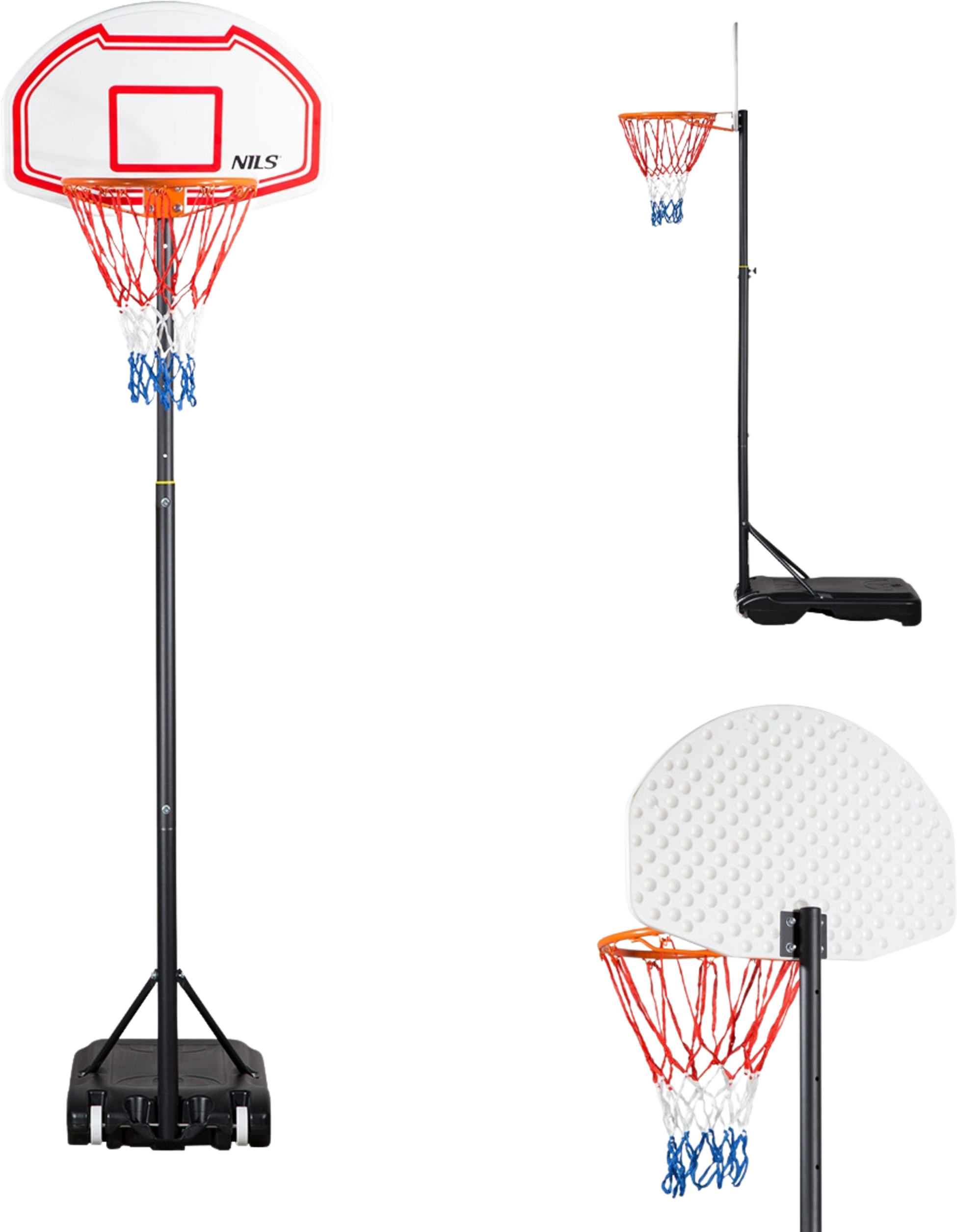 NORTHIX, Basketball Hoop, Adjustable Height, Indoor/outdoor