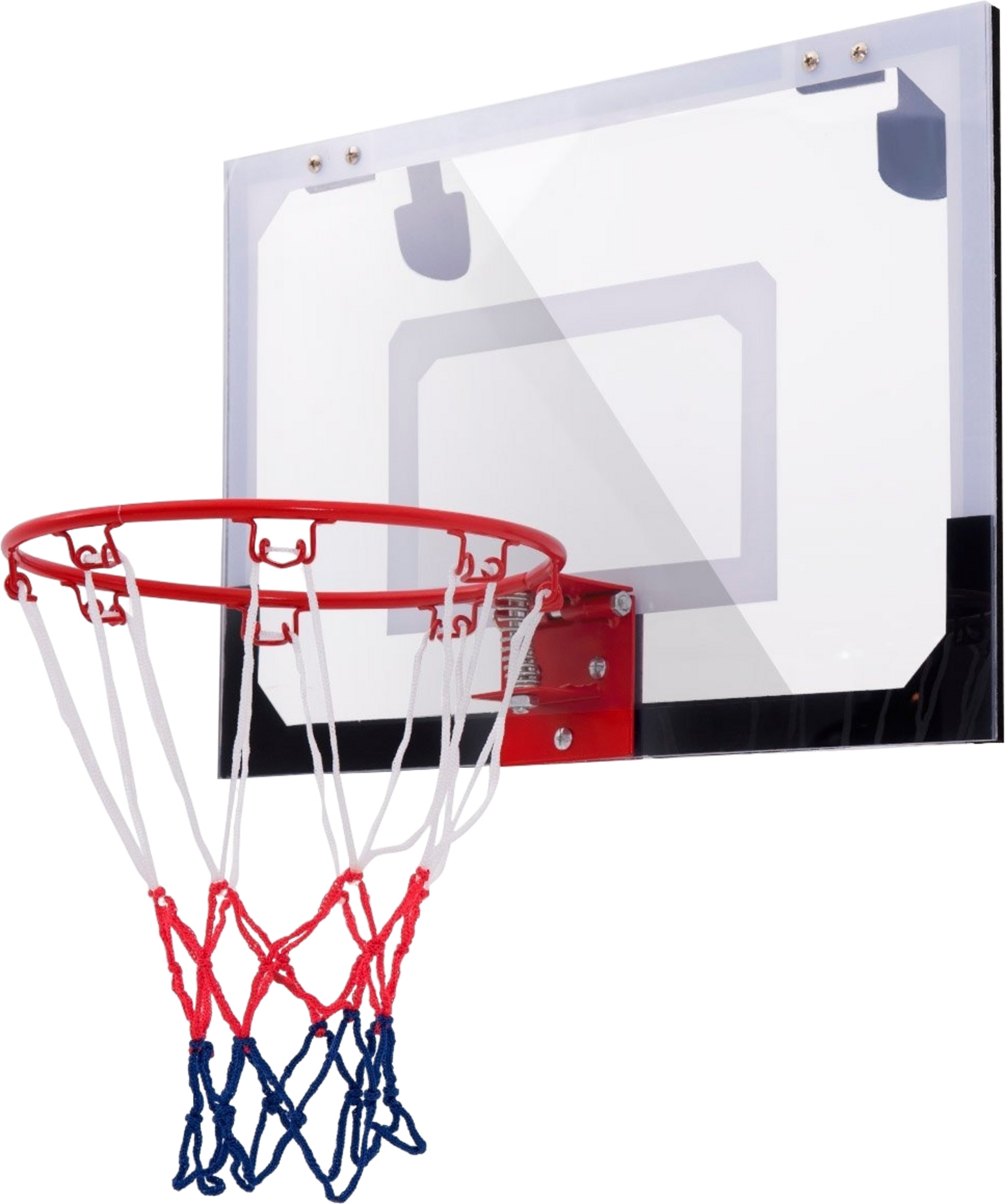 B2X, Basketball Hoop Basketball Set Children's Backboard With Ring And Net 45 X 30 Cm