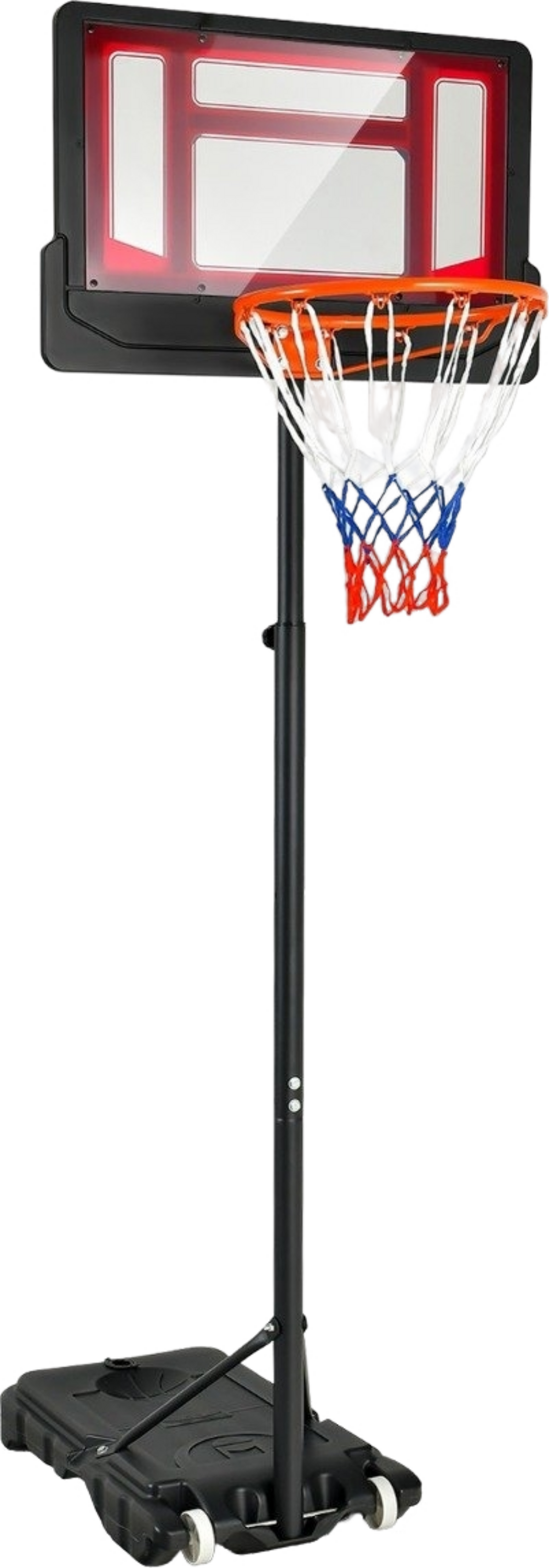 B2X, Basketball Hoop For Children. Weatherproof Hoop Stand With Adjustable Height From 90-210 Cm