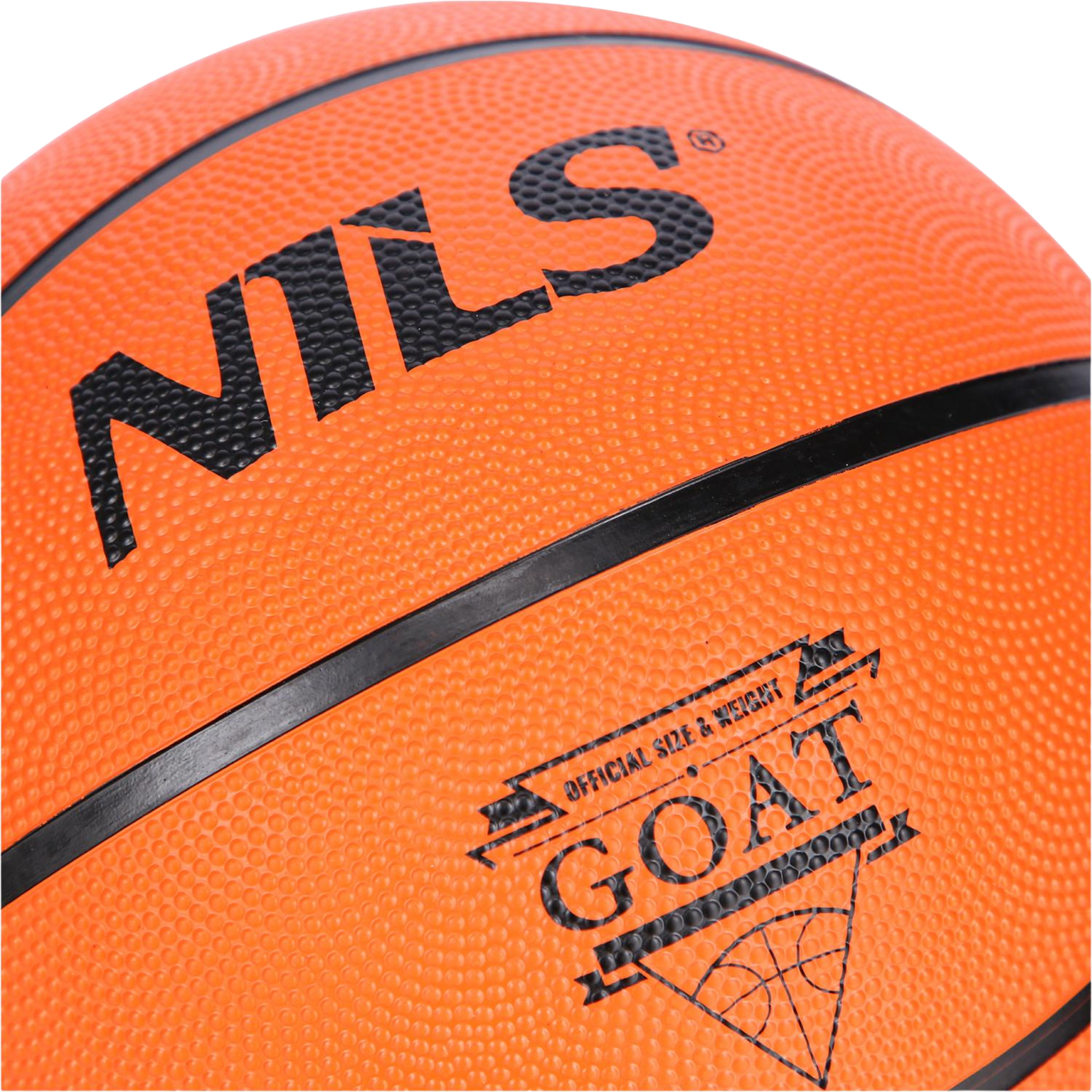 NORTHIX, Basketball Orange, Size 5, Durable Material