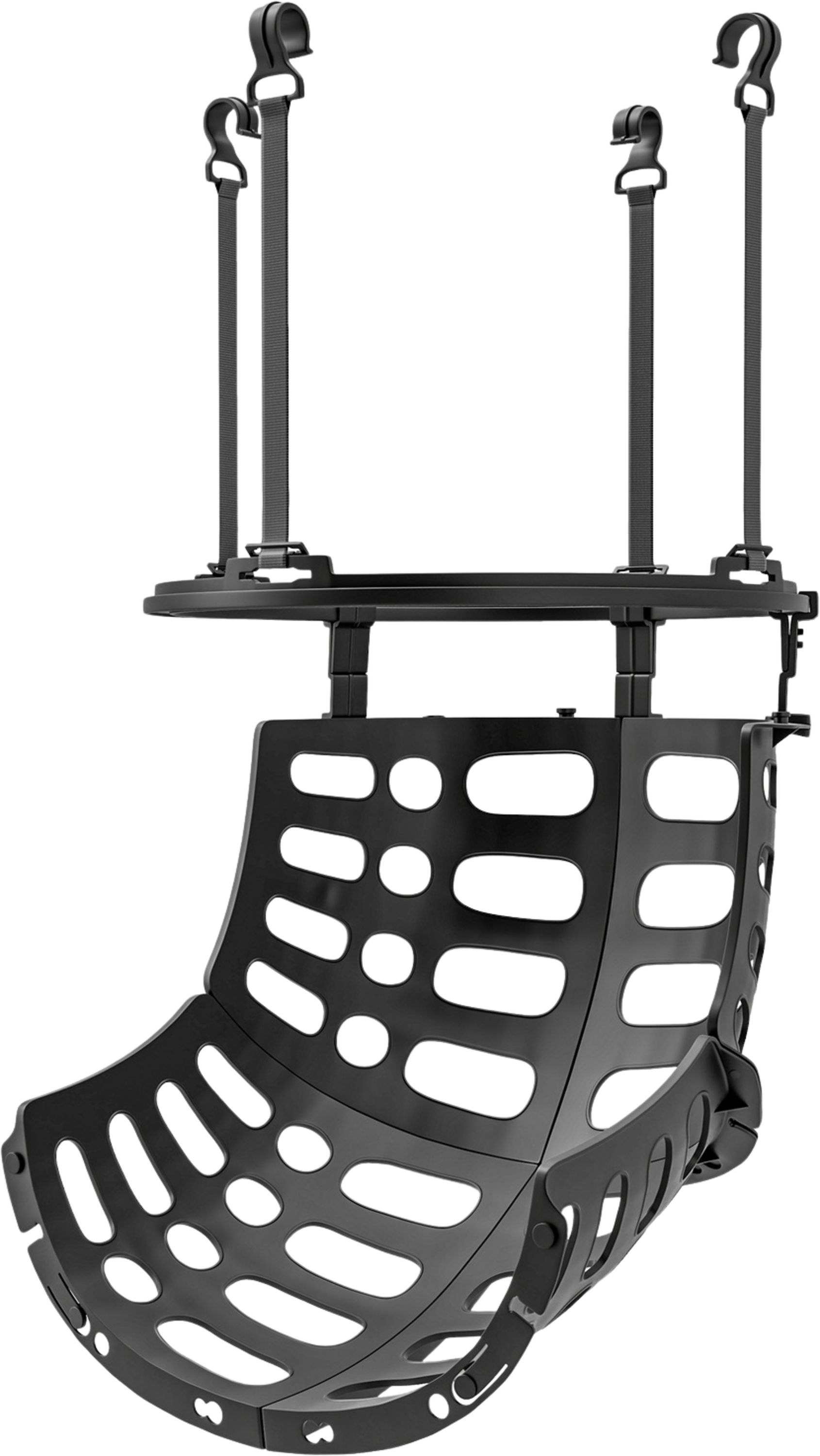 NORTHIX, Basketball Rebounder, 360&deg; Rotating Basketball Return Attachment, Basketball Rebound System For Bask