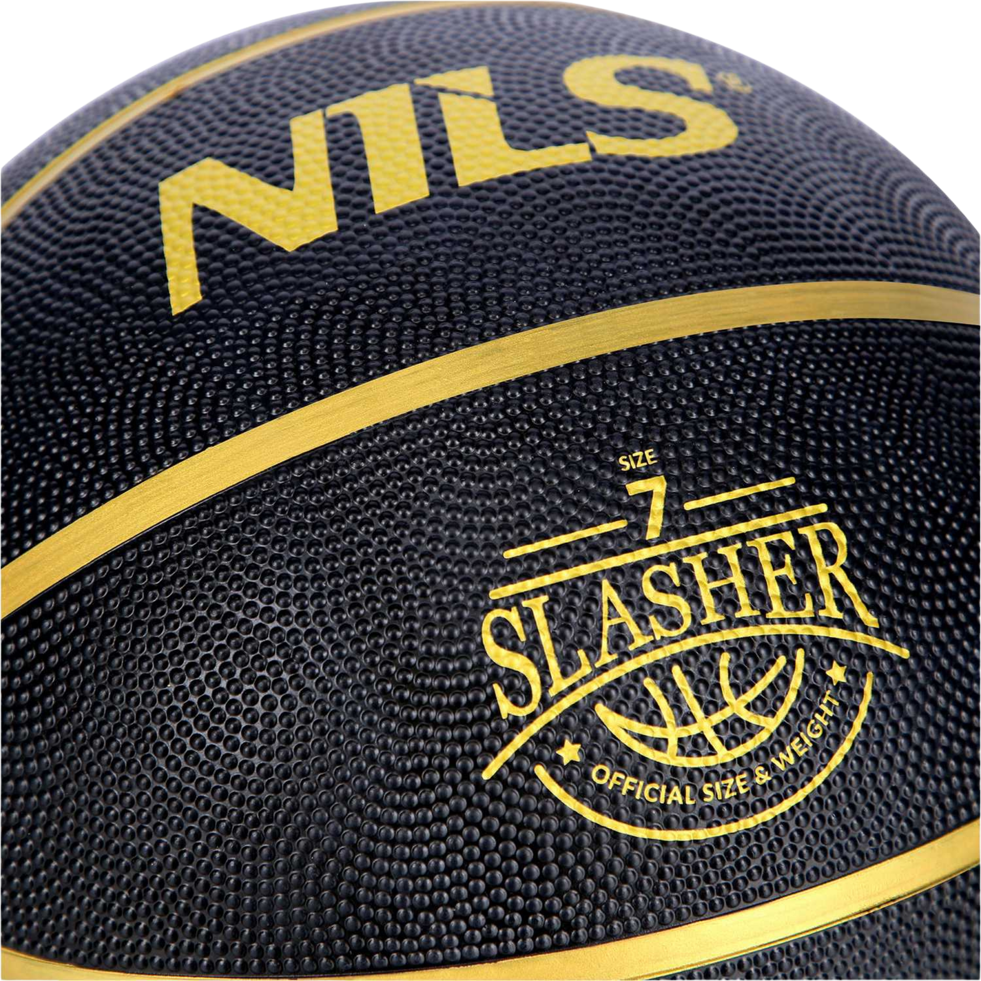 NORTHIX, Basketball Size 7 &ndash; Black Slasher Design