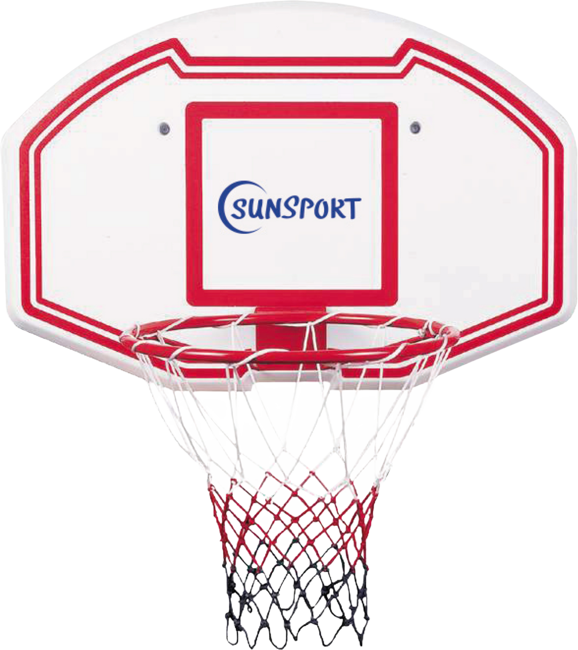 SUNSPORT, Basketball Wall Backboard, Ring och Nät
