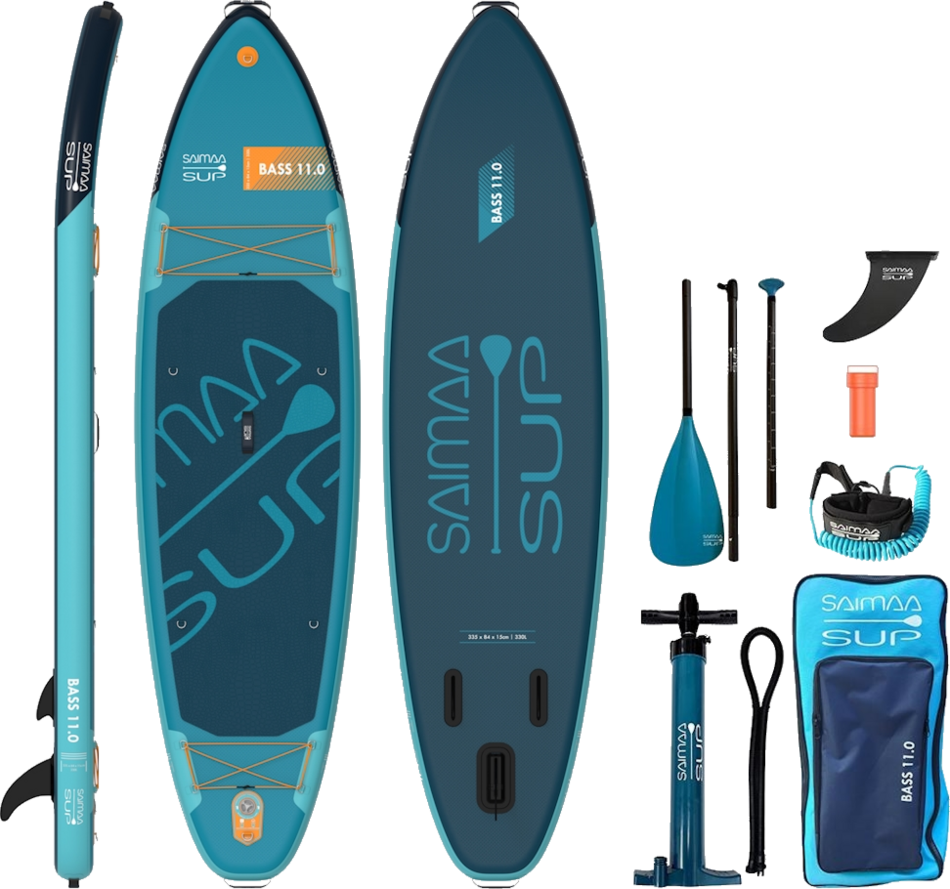 SAIMAA SUP, Bass Sup Set, 335 X 84 Cm