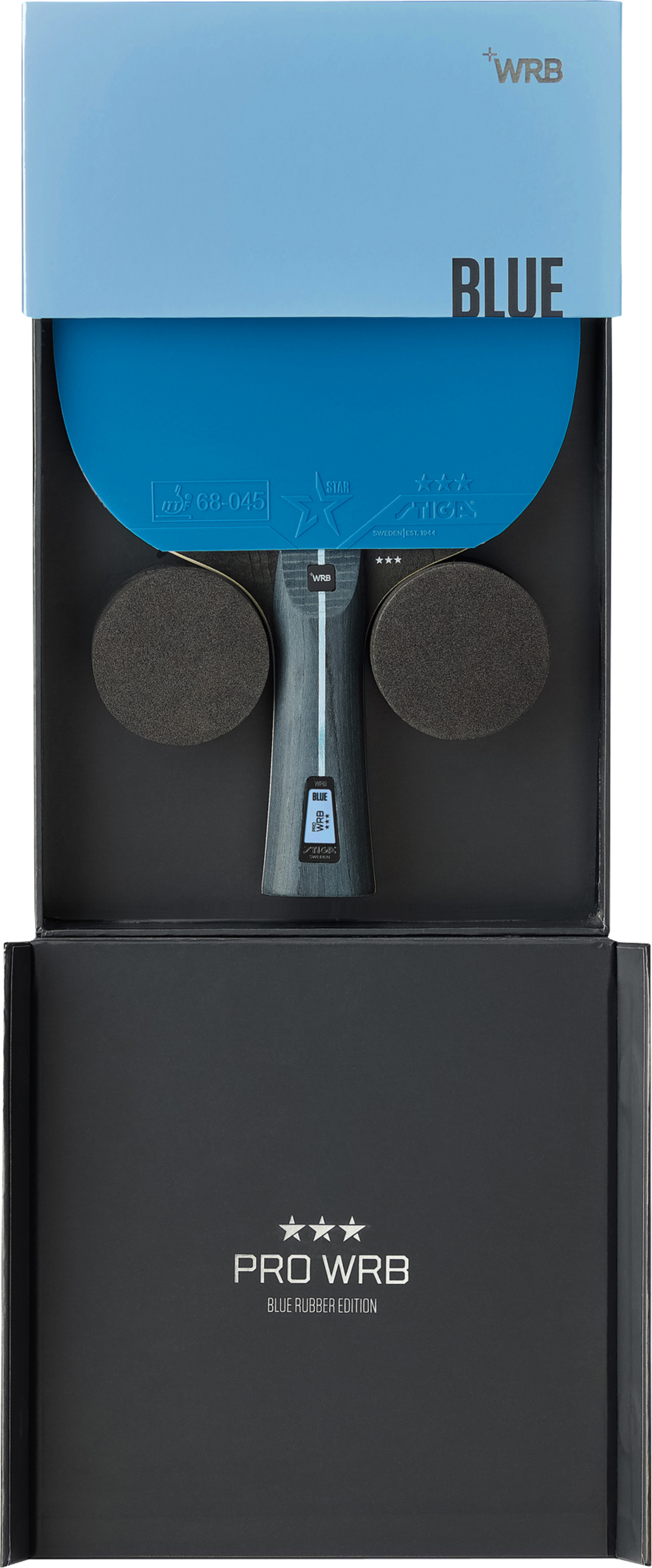 STIGA, Bat Pro Wrb Blue Edition - 3-star