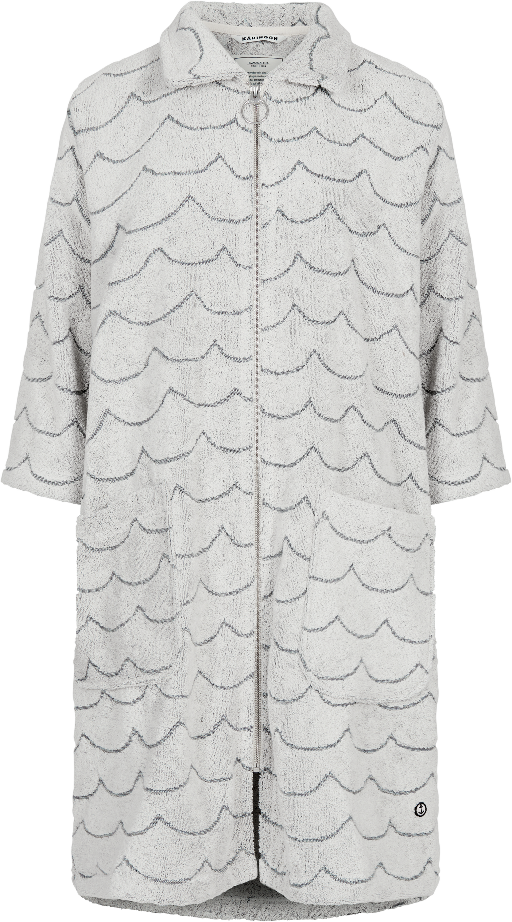 EMMAMALENA, Bathrobe Women Wave