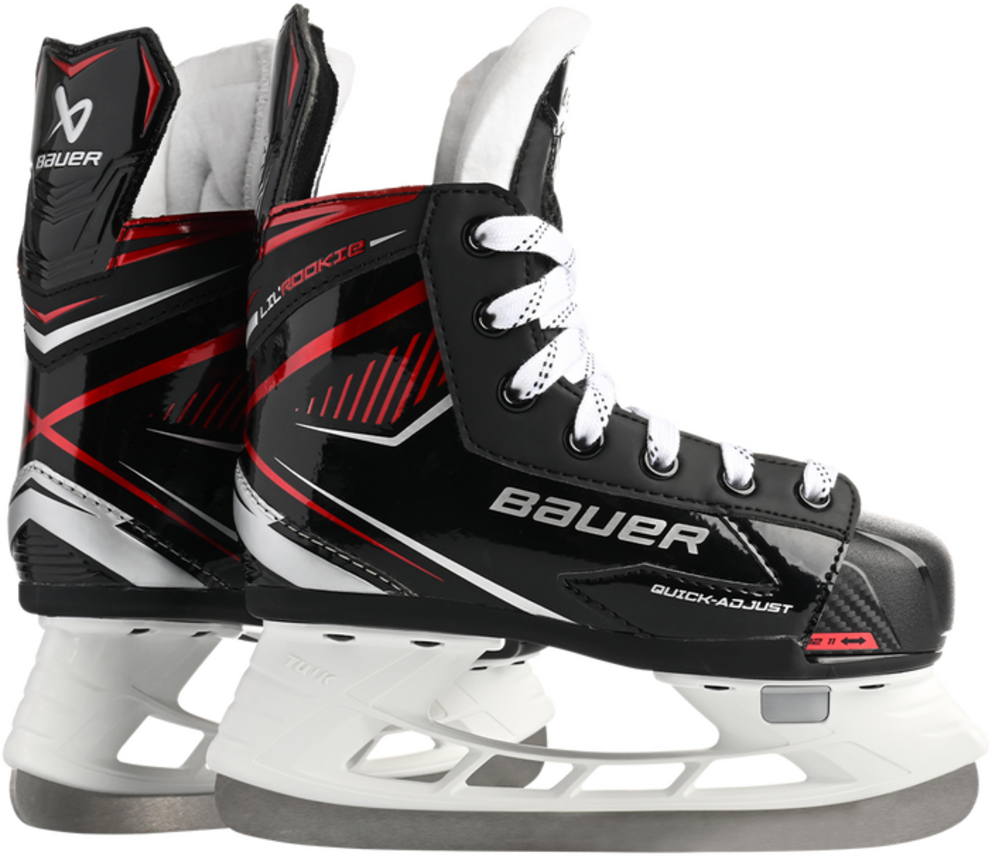 BAUER, Bauer Lil' Rookie Justerbar Skridskor - Junior