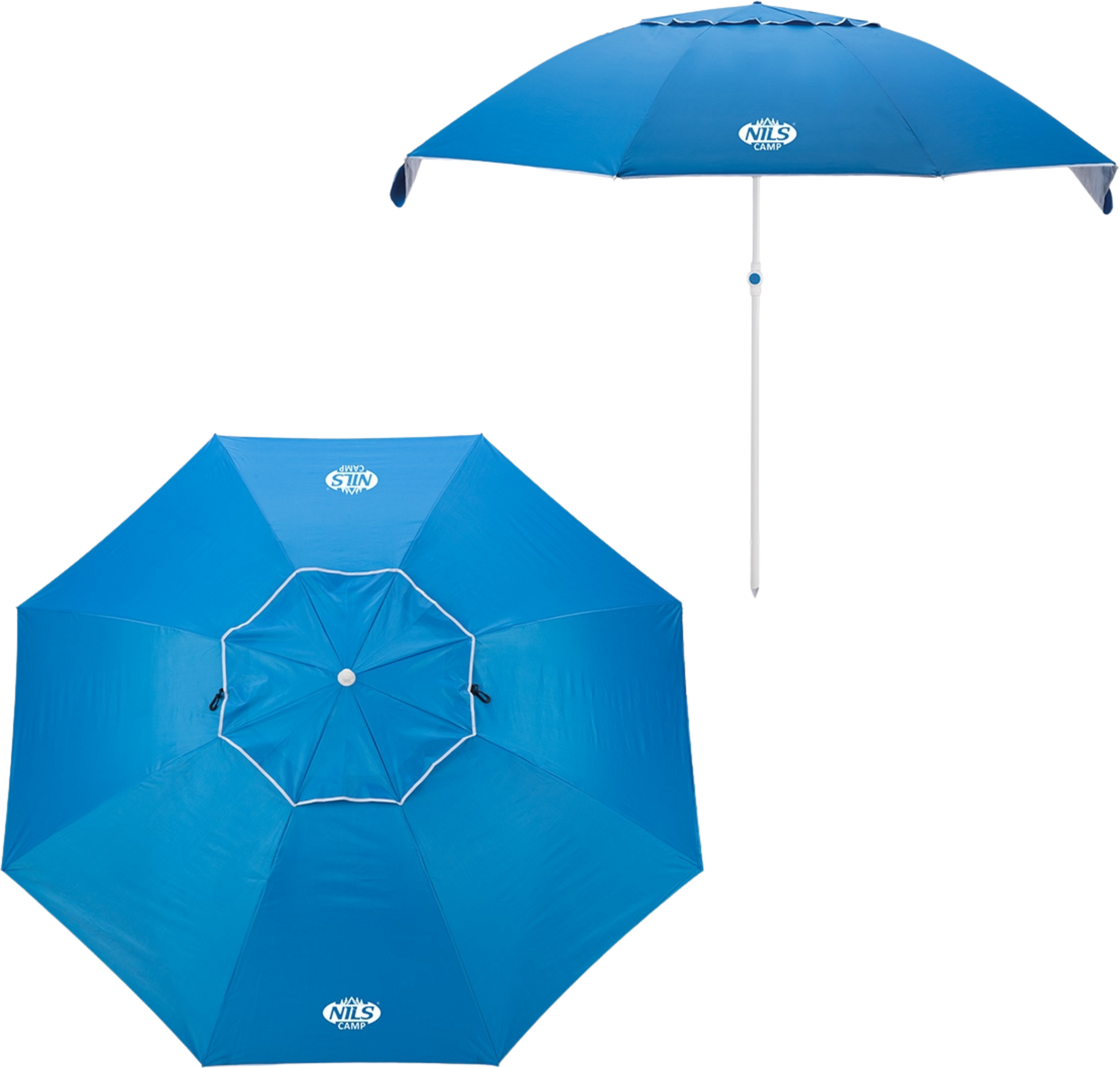NORTHIX, Beach Umbrella Xl &ndash; 220 Cm, Uv Protection