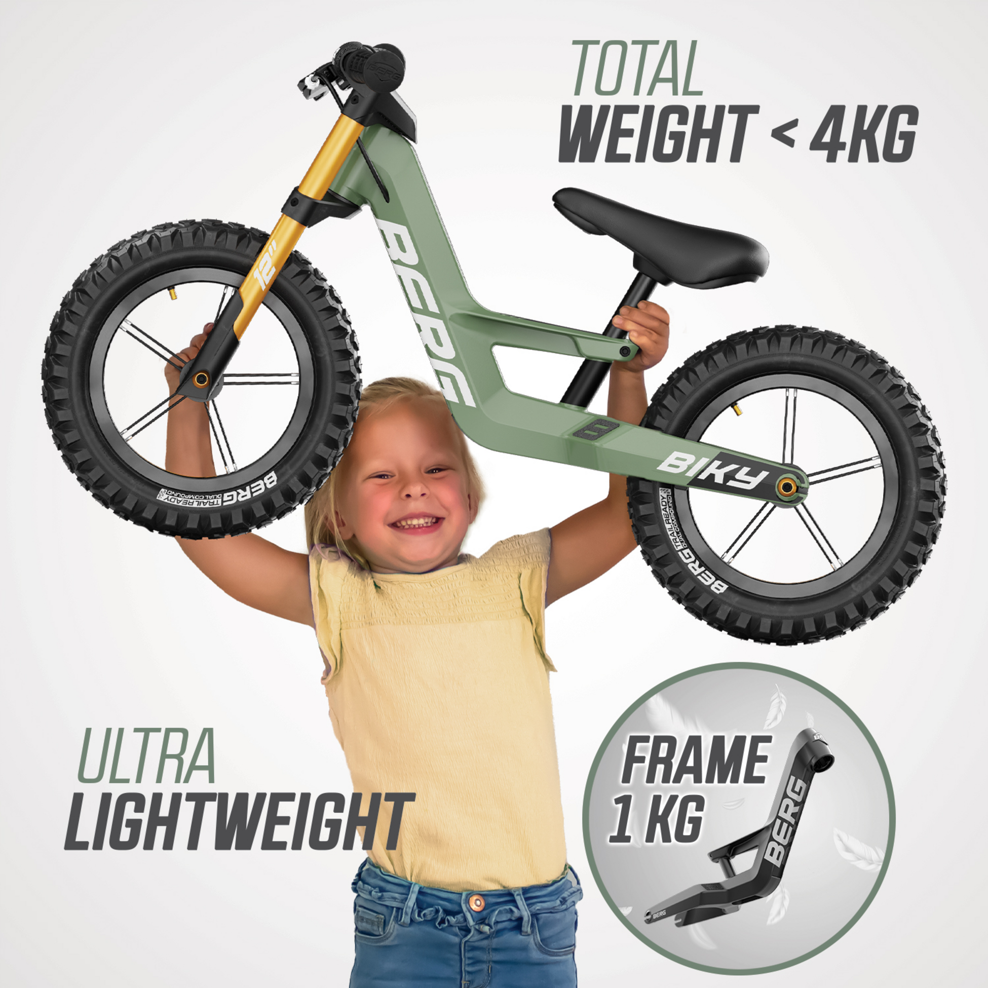 BERG, Berg Biky Cross Green Handbrake