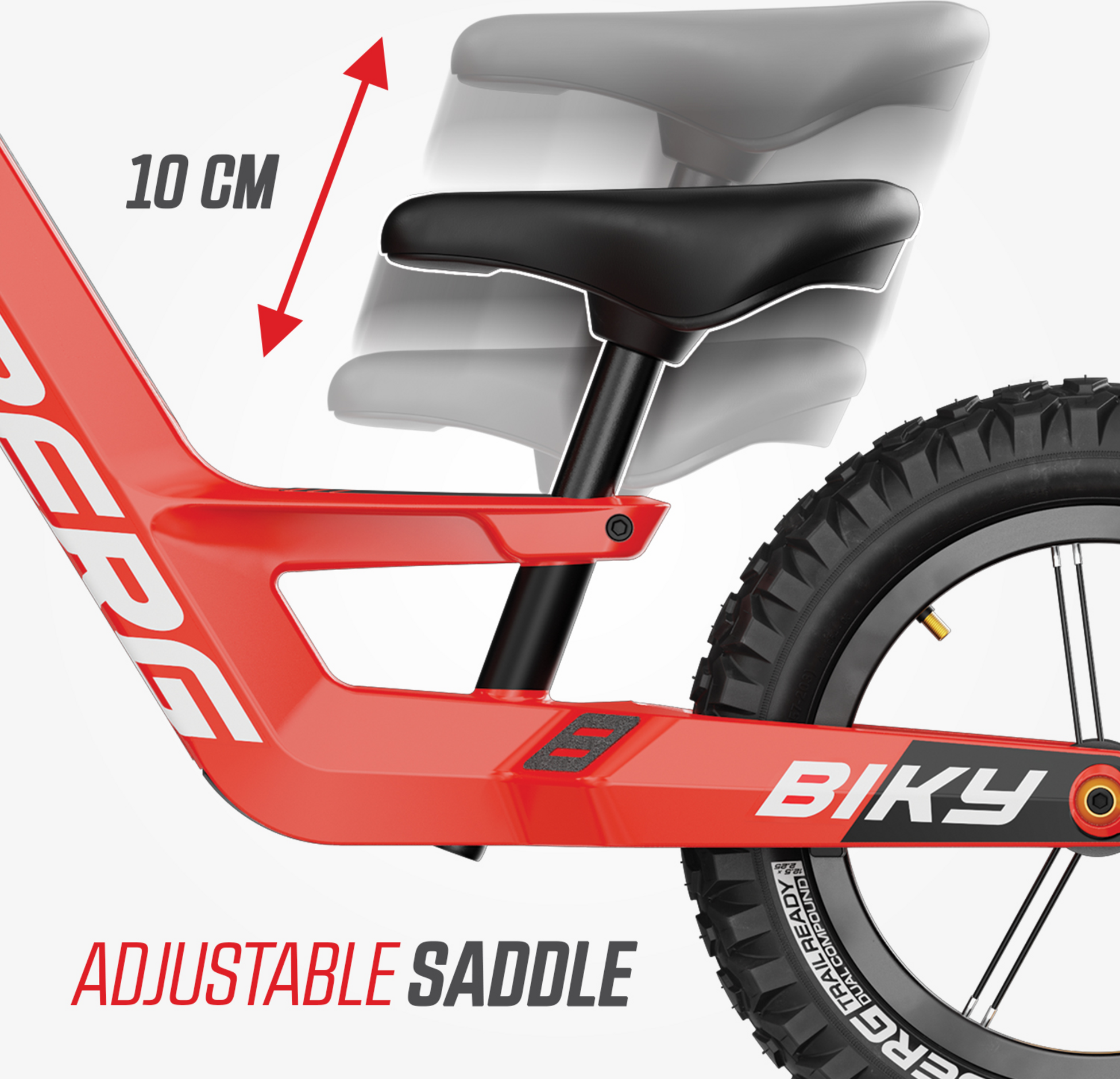 BERG, Berg Biky Cross Red Handbrake