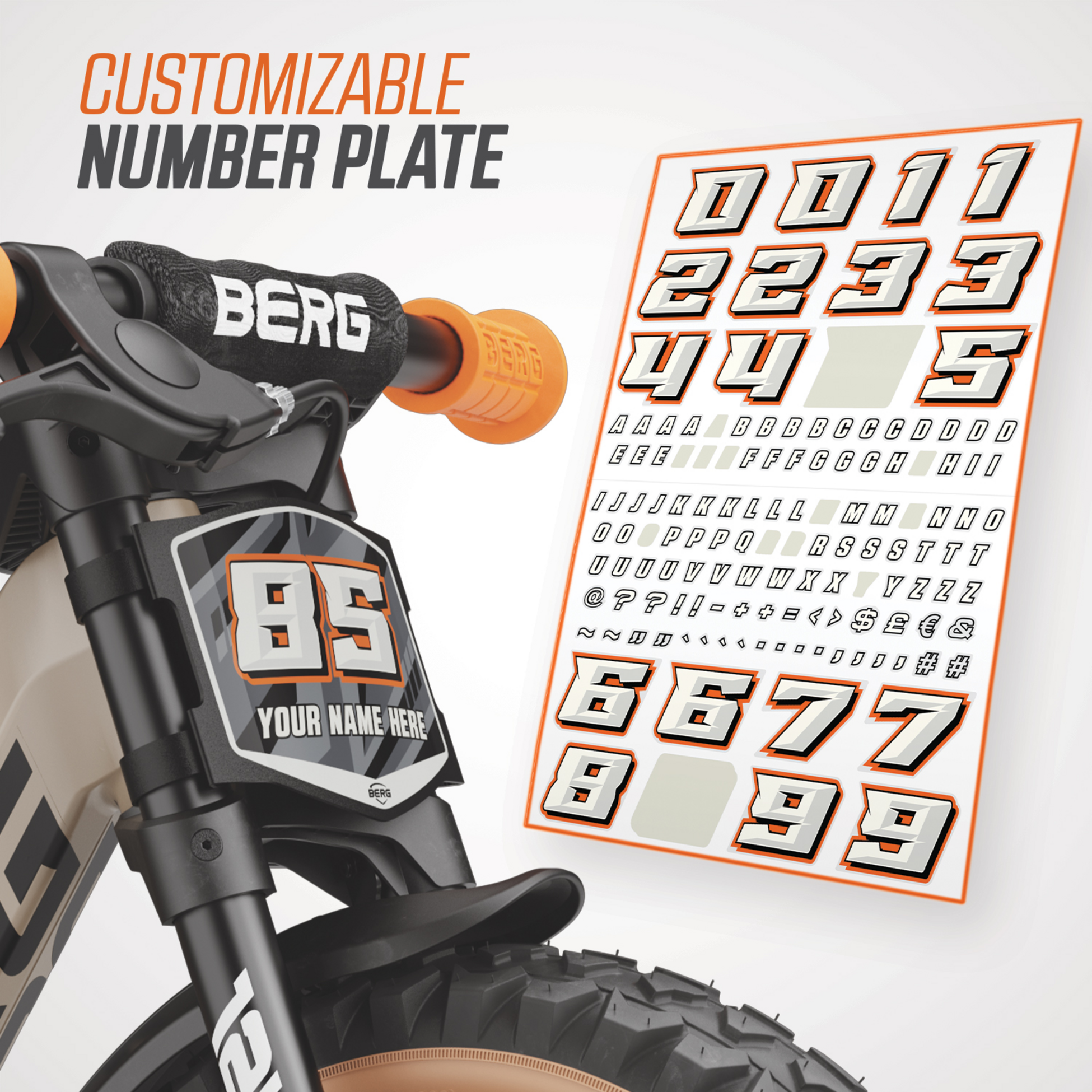 BERG, Berg Biky Trail Sand Handbrake