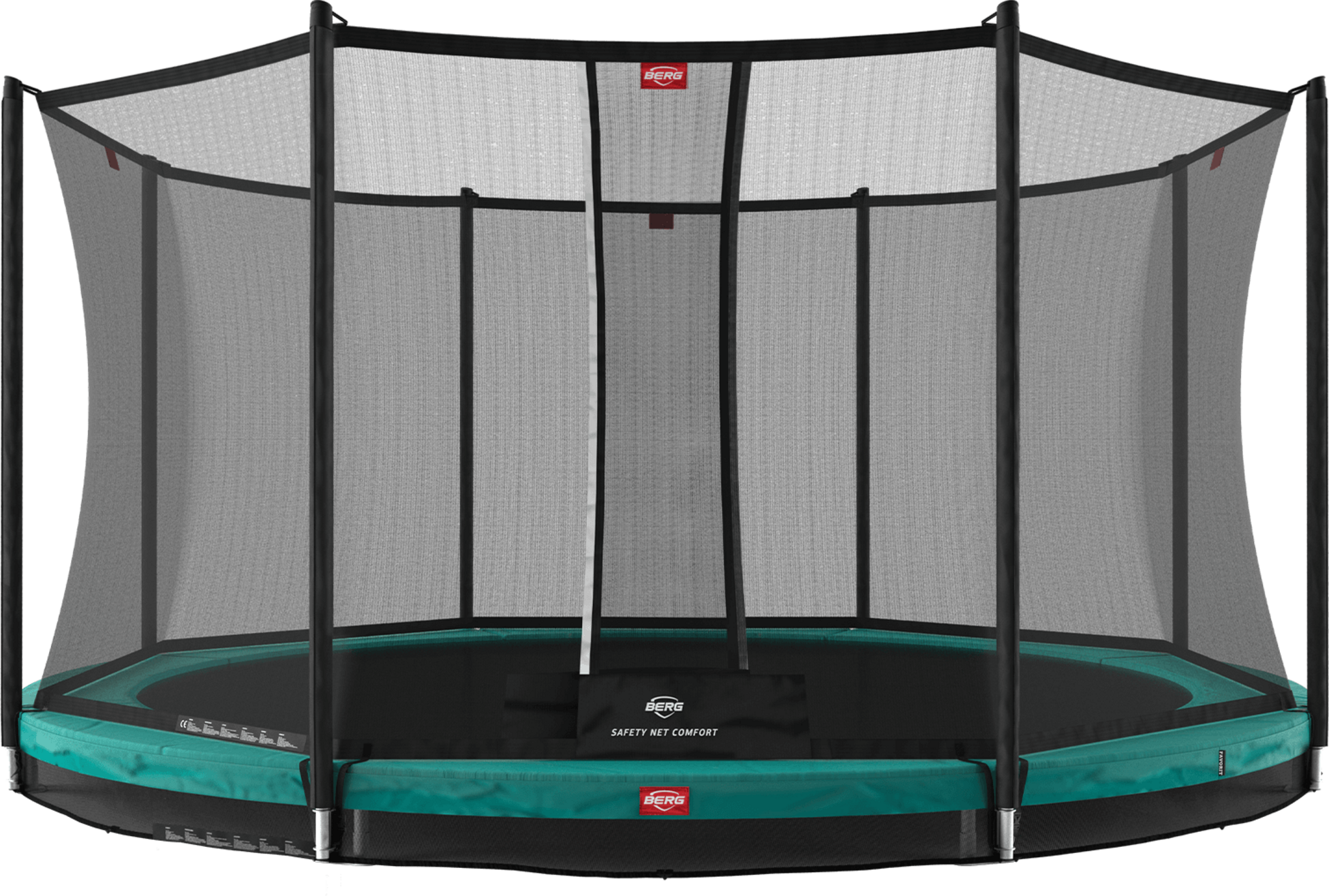BERG, Berg Favorit Inground 330 Green + Safety Net Comfort