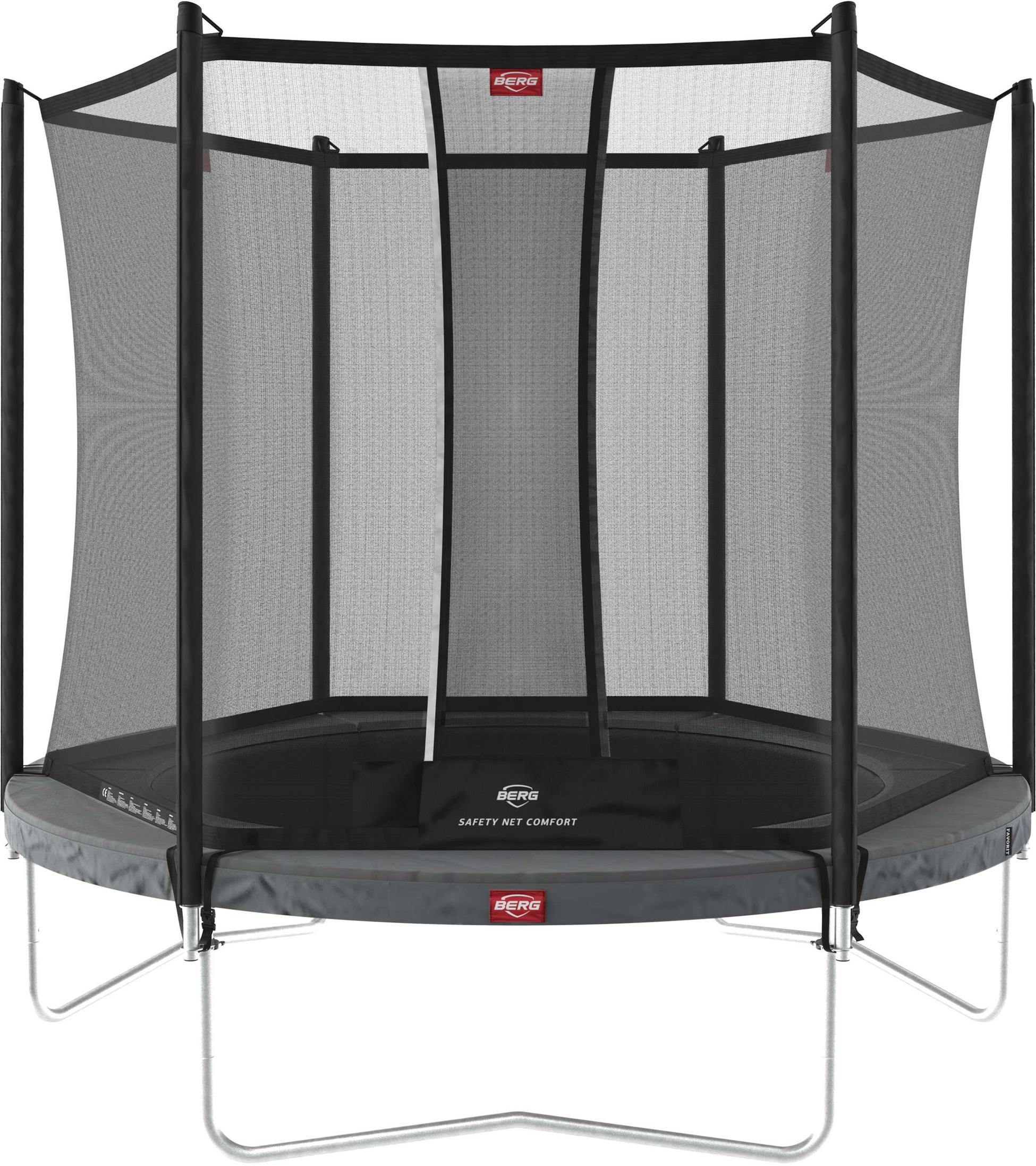 BERG, Berg Favorit Regular 270 Grey + Safety Net Comfort