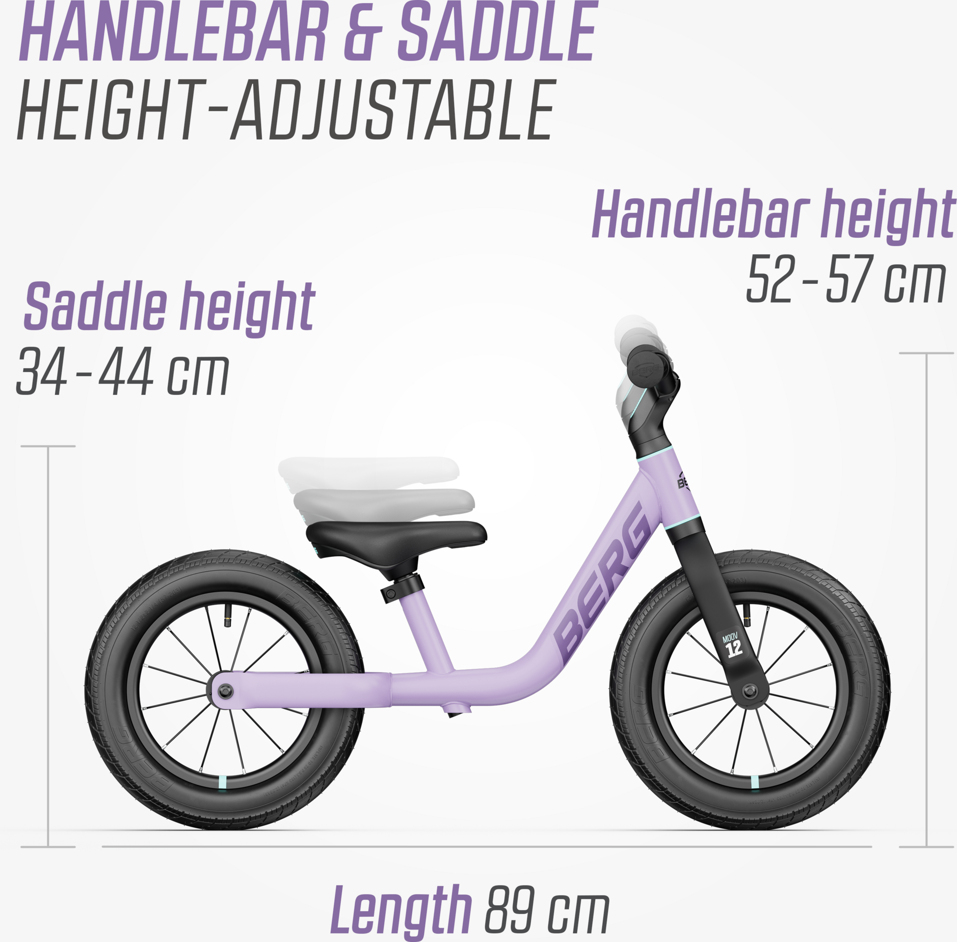 BERG, Berg Moov 12 Lavender Purple