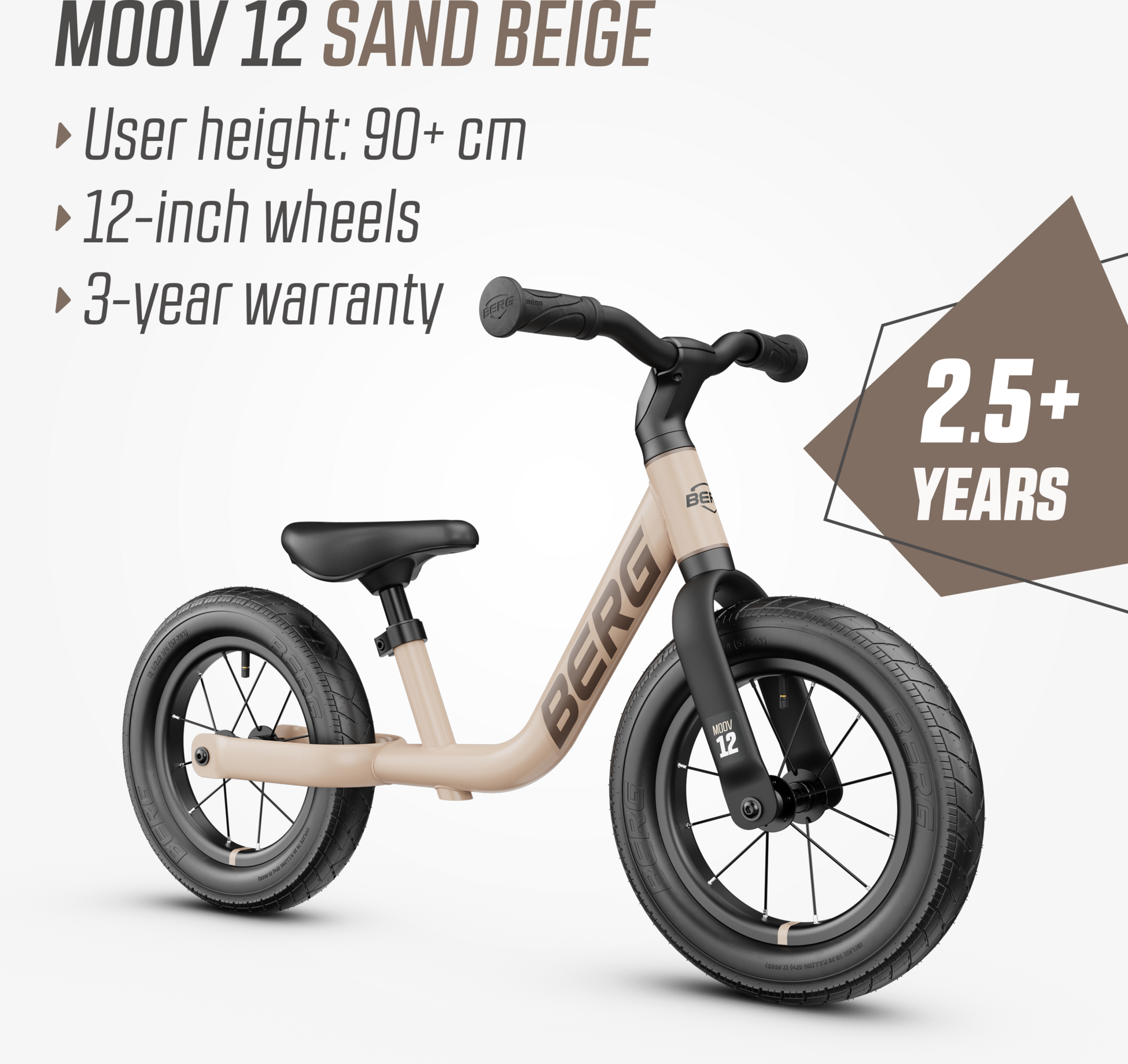 BERG, Berg Moov 12 Sand Beige