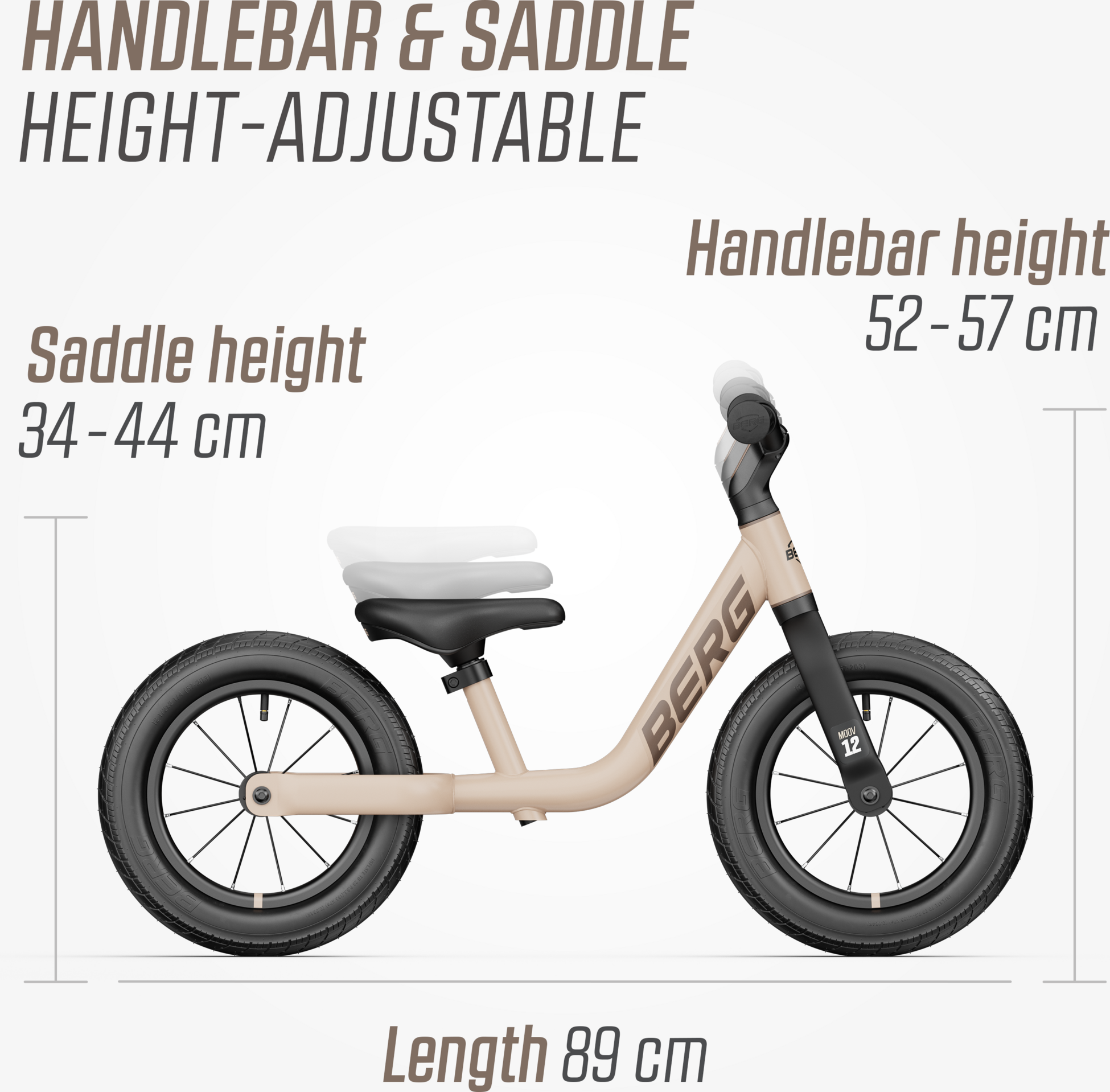 BERG, Berg Moov 12 Sand Beige