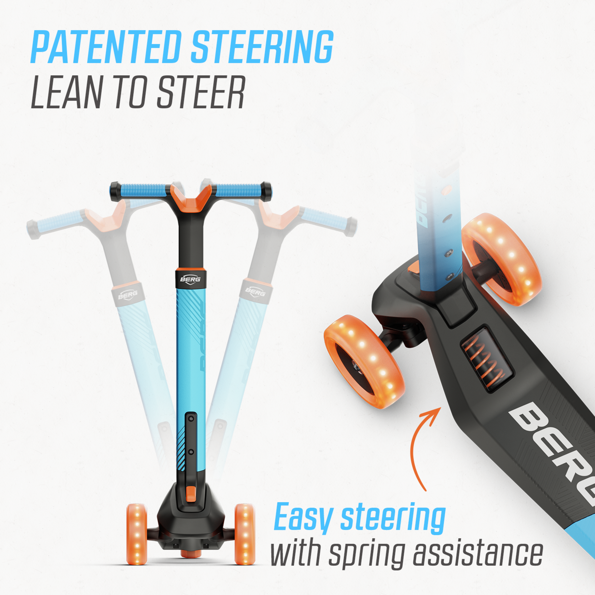 BERG, Berg Nexo Foldable Lights Led-deck