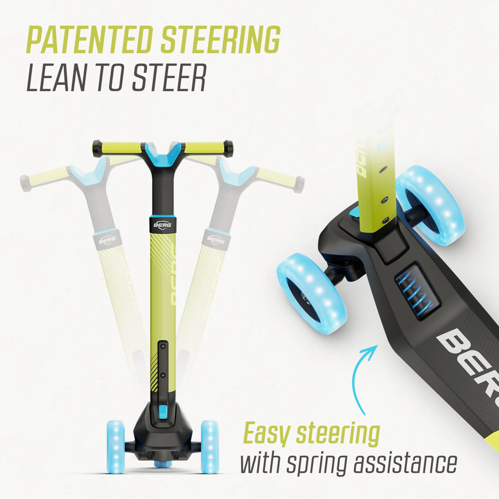 BERG, Berg Nexo Foldable Lights Led-deck