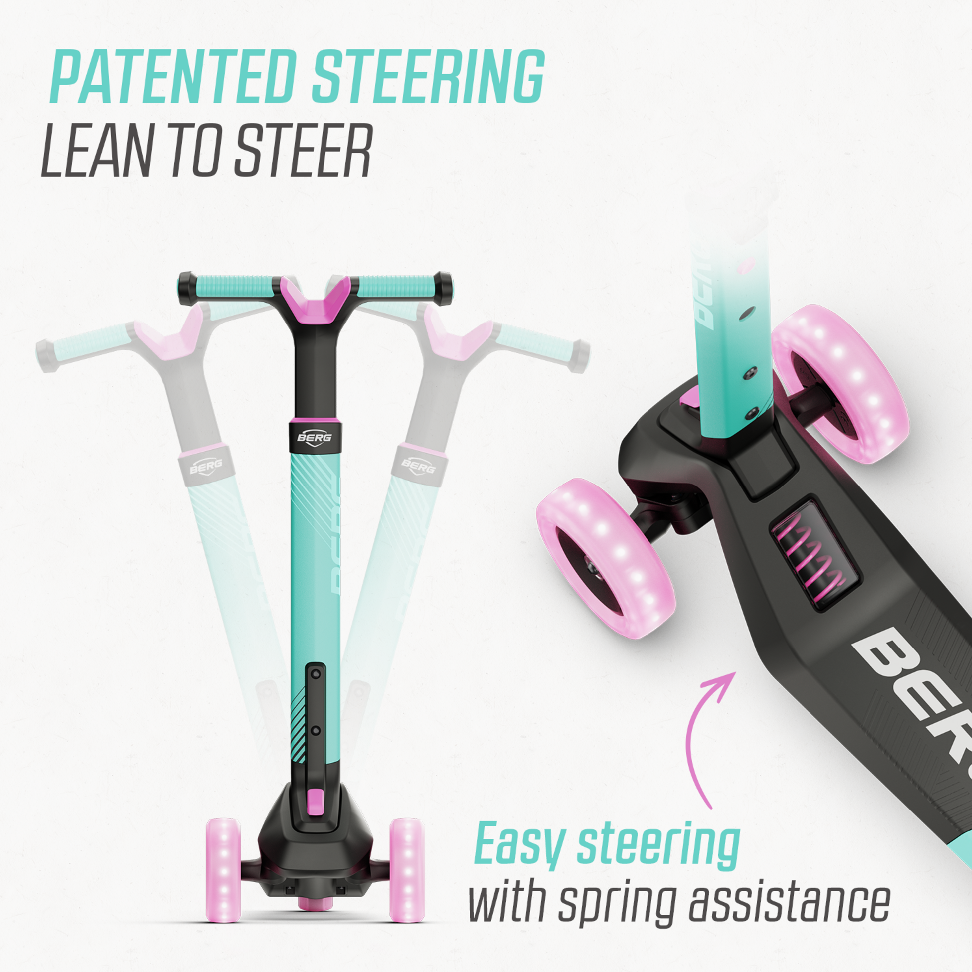 BERG, Berg Nexo Foldable Lights Led-deck