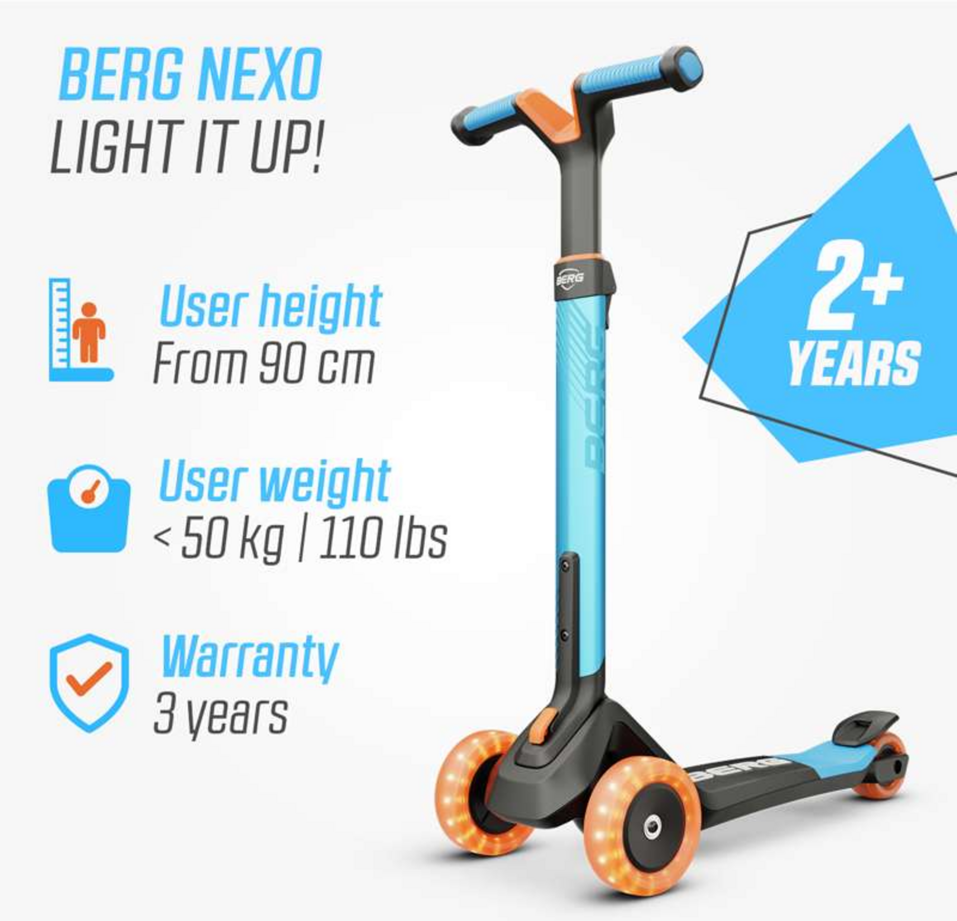 BERG, Berg Nexo Foldable Lights