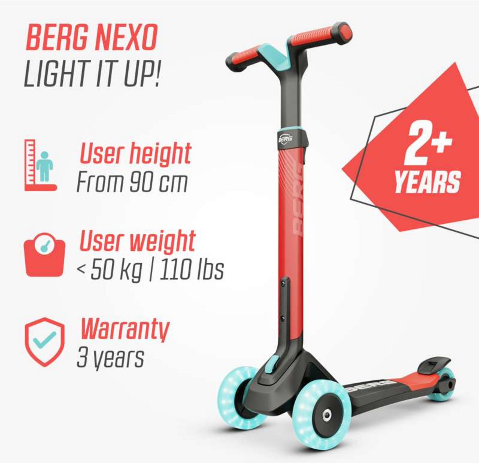 BERG, Berg Nexo Foldable Lights