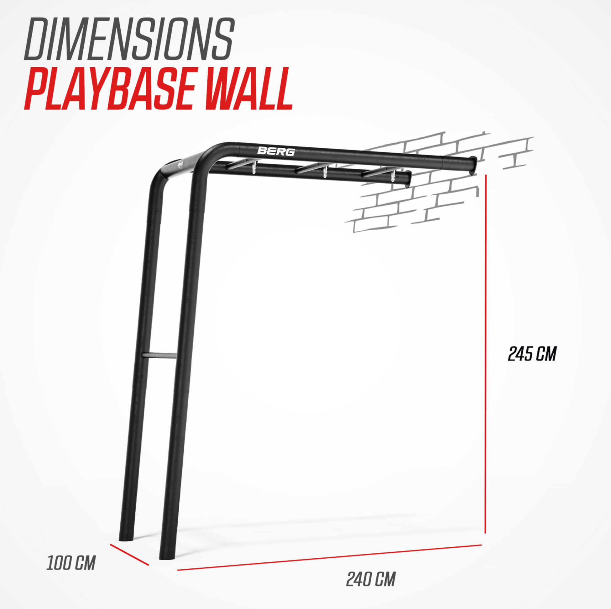 BERG, Berg Playbase Wall + Sports Set