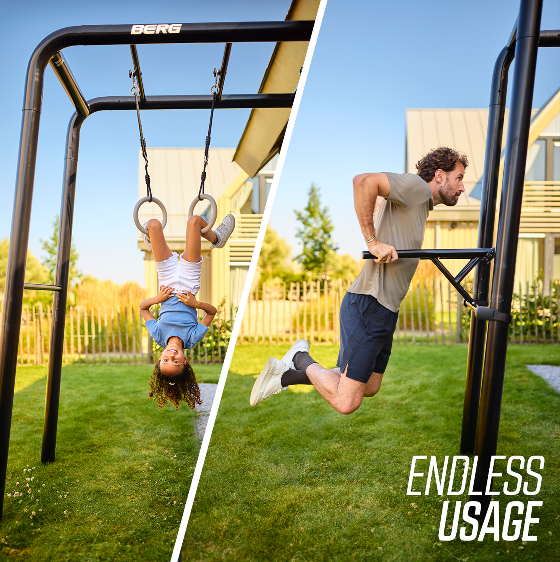 BERG, Berg Playbase Wall + Sports Set