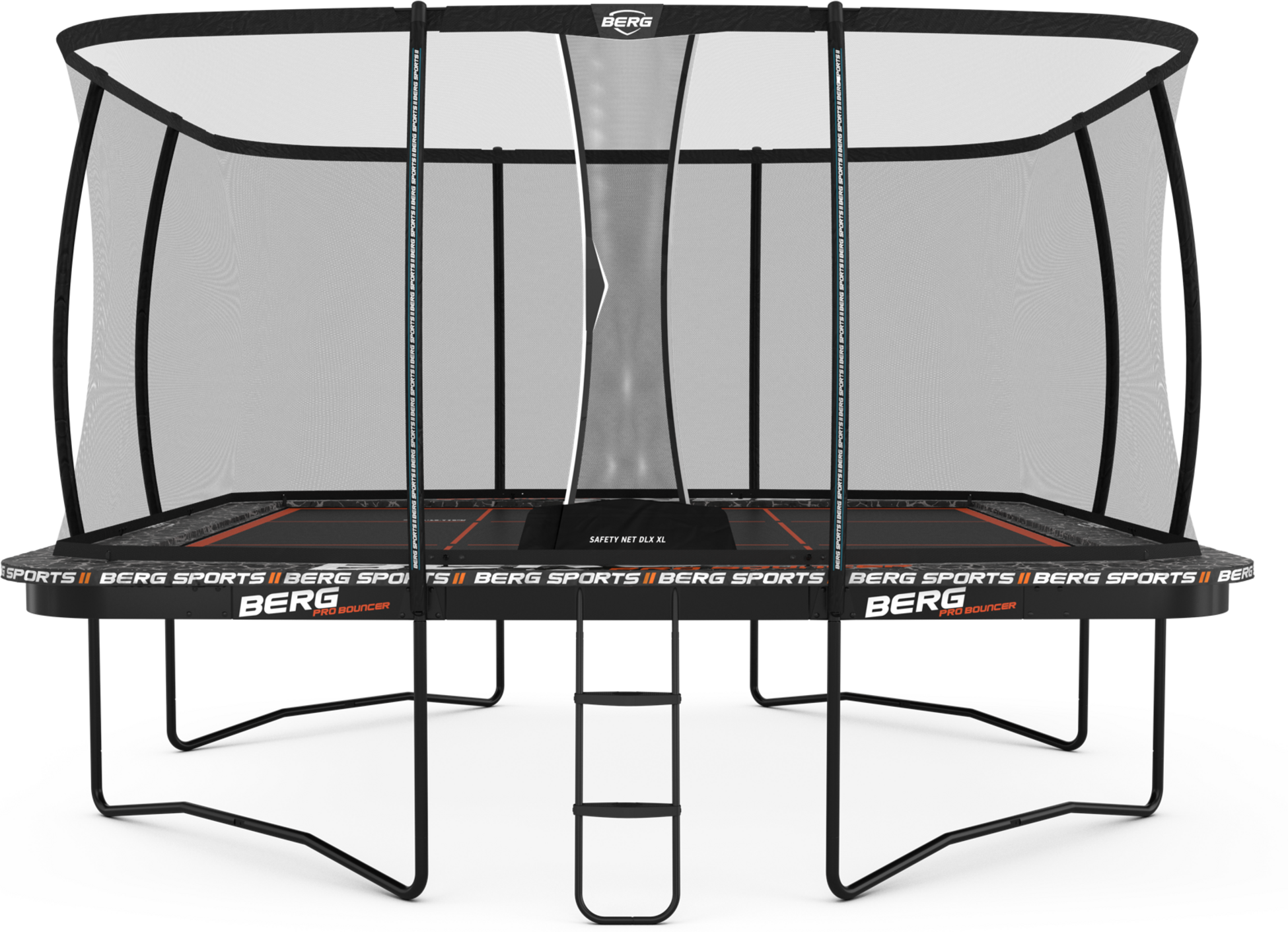 BERG, Berg Sports Ultim Pro Bouncer Regular 5x5 + Safety Net Xl